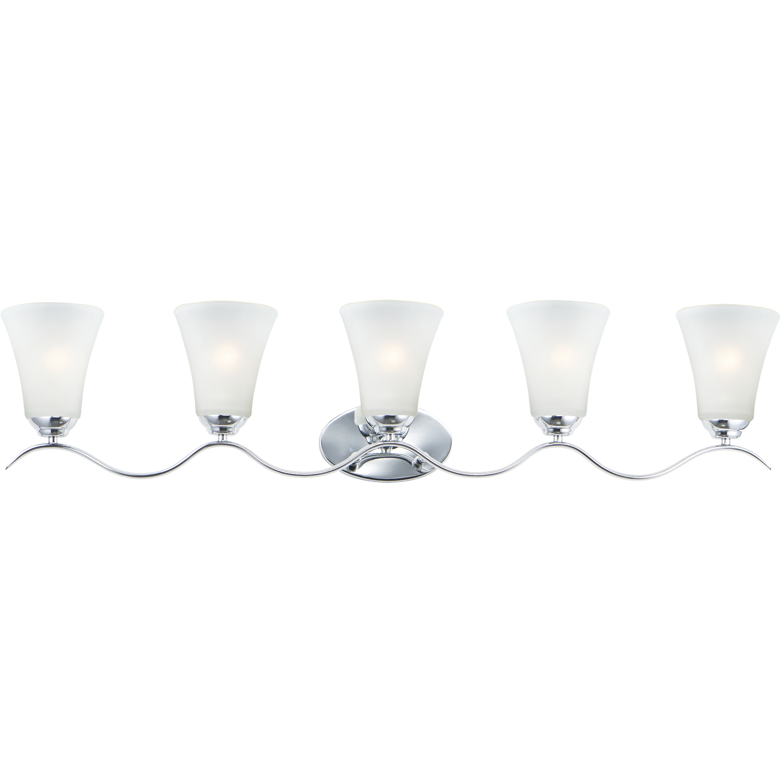 Vital 5 Light 41 inch Polished Chrome Bath Vanity Wall Light