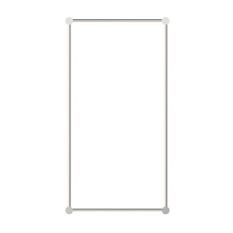 Purolinear 360 LED 26.75 inch Satin Chrome ADA Wall Bar Light Wall Light