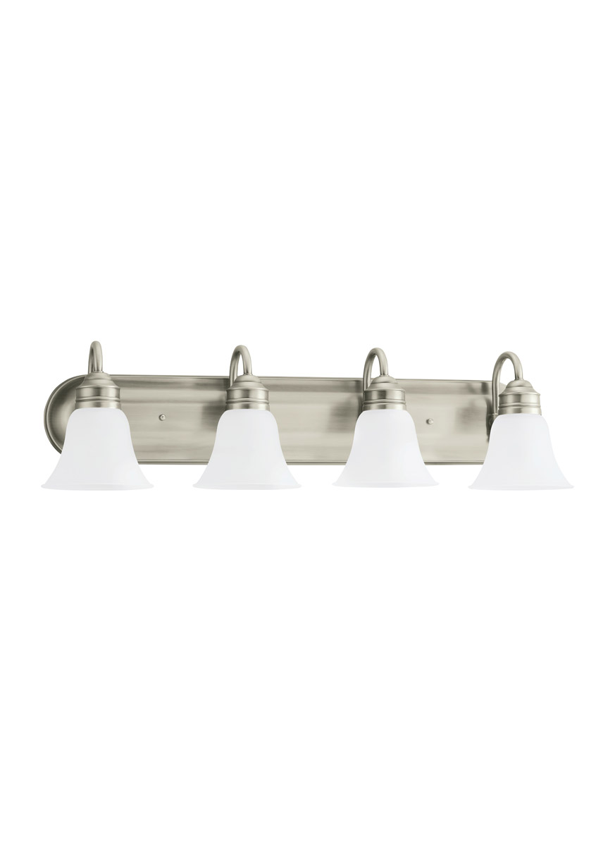 Gladstone 4 Light 32.5 inch Antique Brushed Nickel Wall Bath Fixture Wall Light