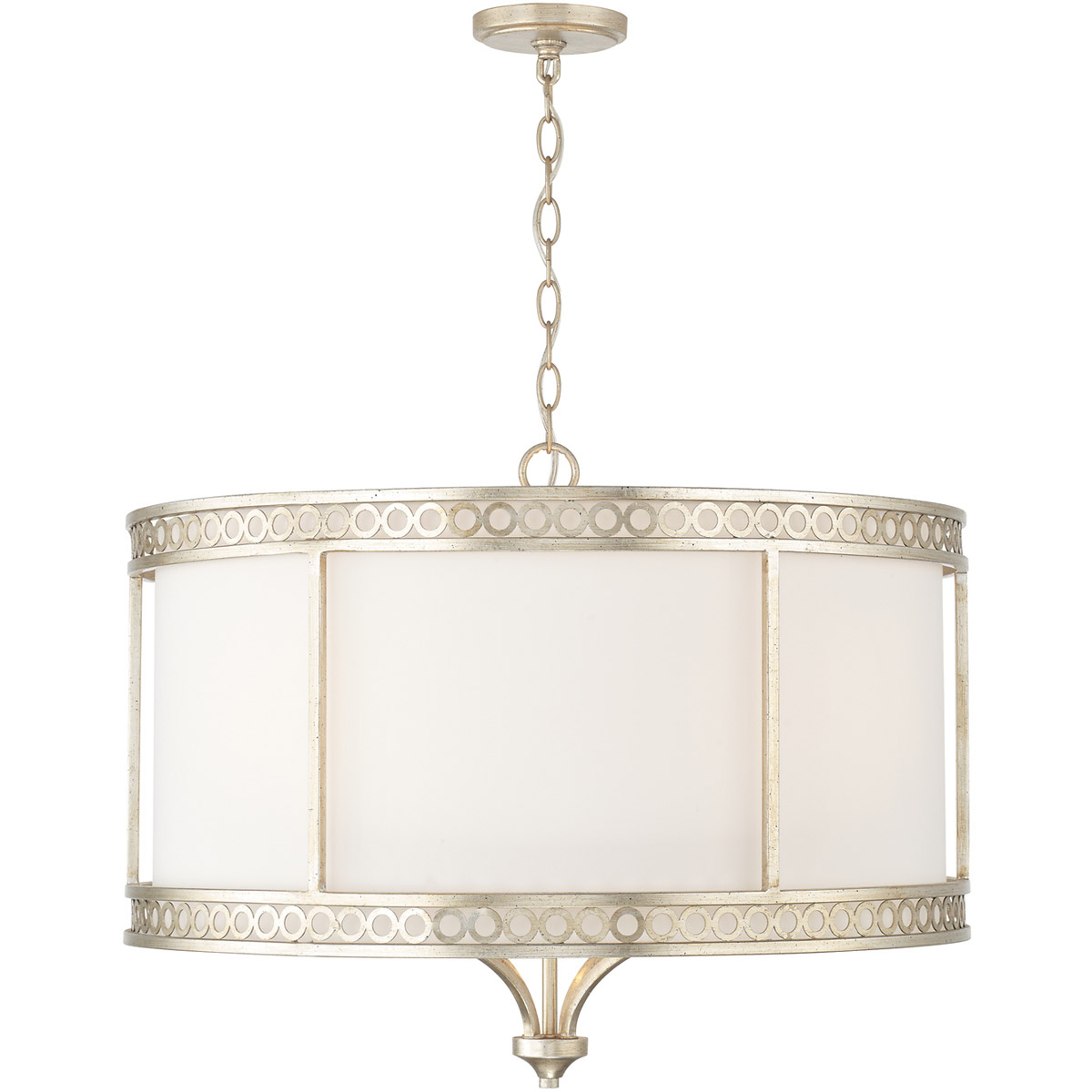 Isabella 4 Light 24.5 inch Winter Gold Pendant Ceiling Light
