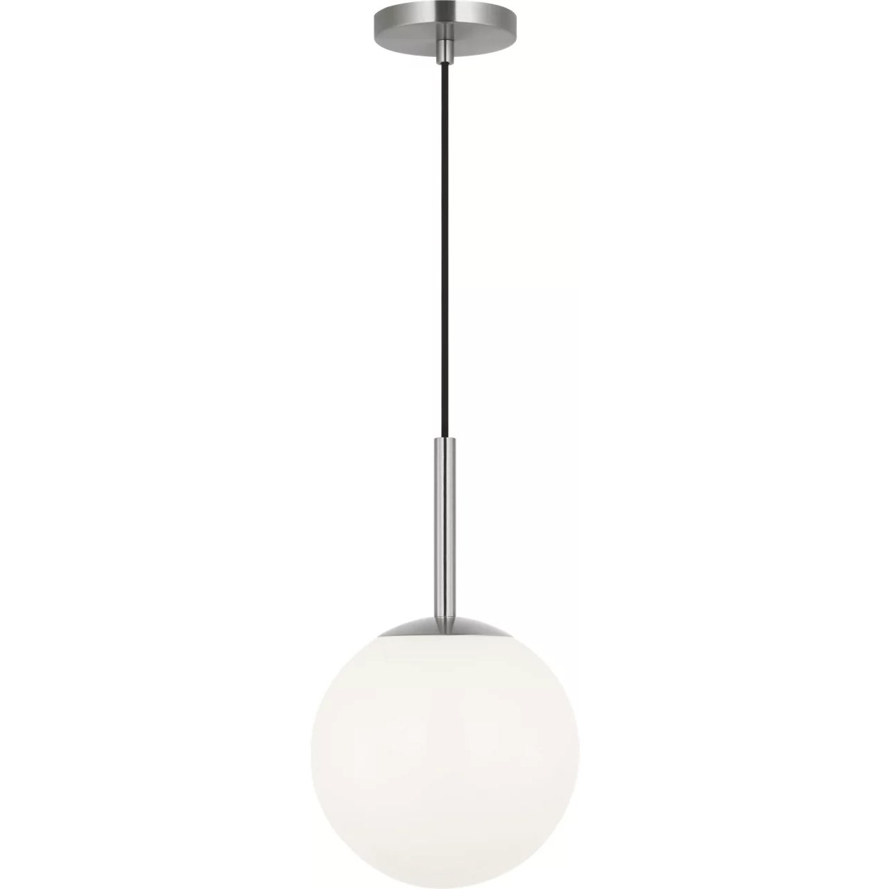 Nube 1 Light 9 inch Brushed Nickel Pendant Ceiling Light in Incandescent