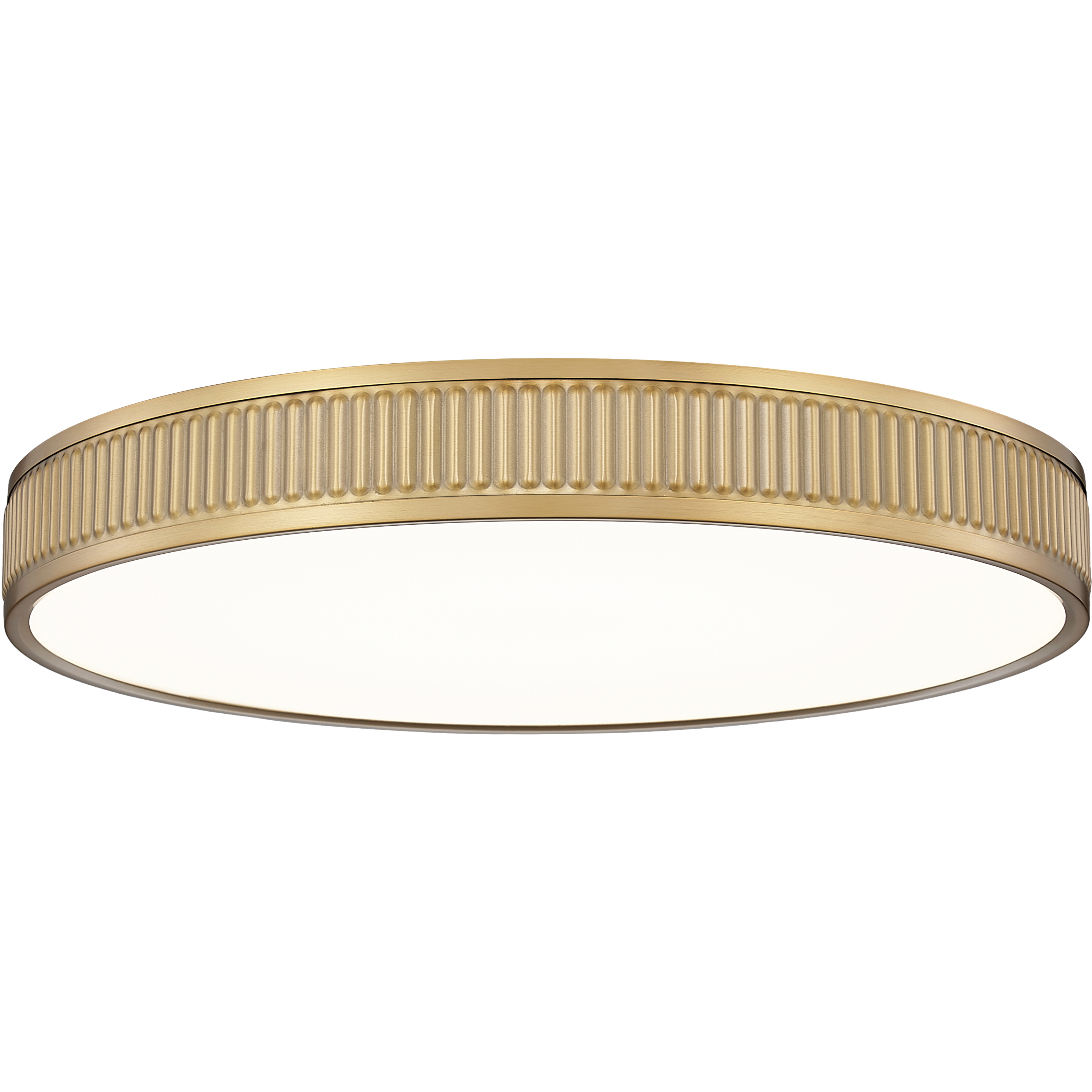 Stari LED 20.75 inch Modern Gold Flush Mount Ceiling Light