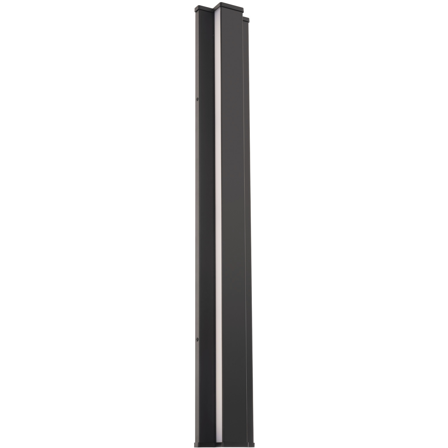 Revels LED 36 inch Black Outdoor Wall Light in 3500K, dweLED