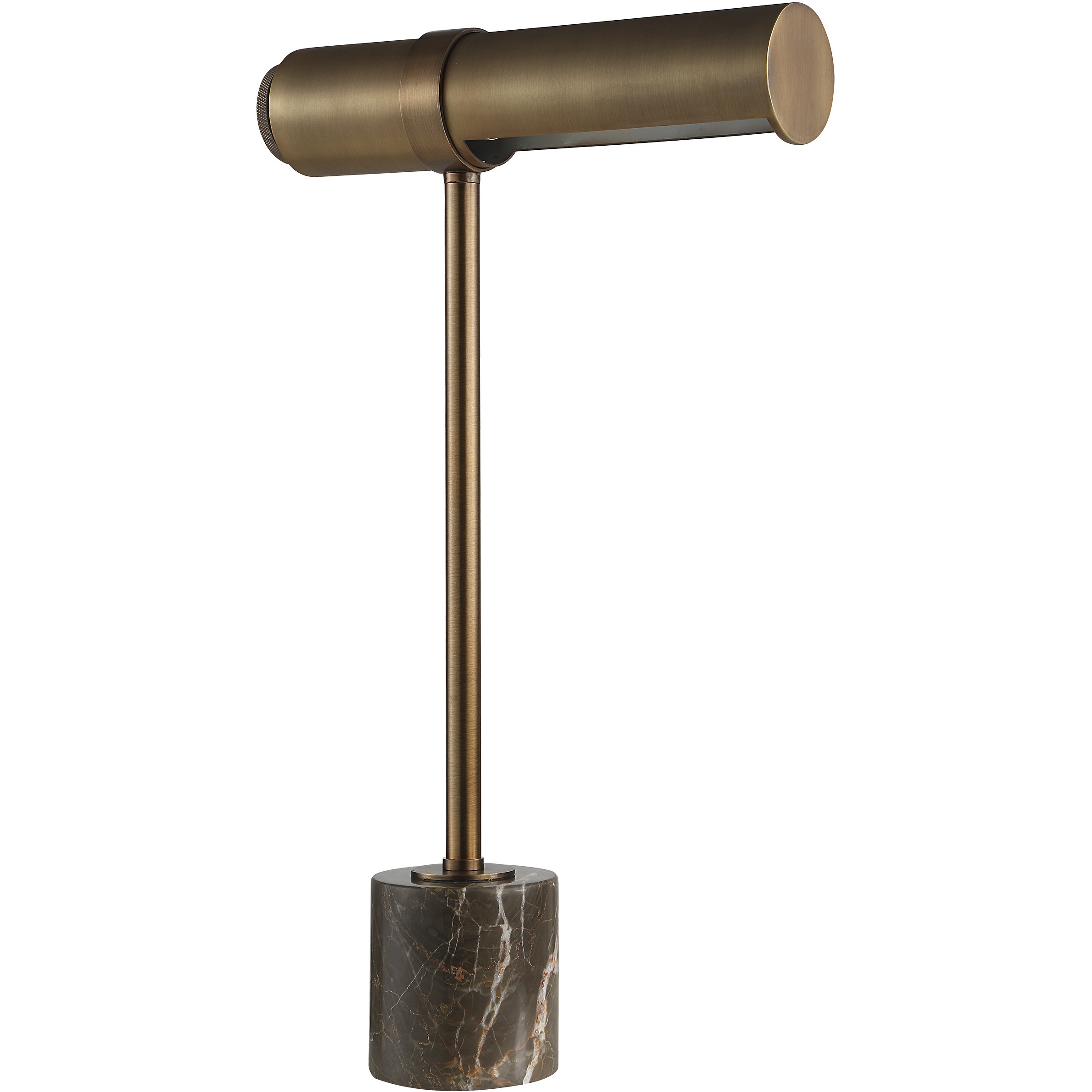 Gusle 21.5 inch Dark Antique Brushed Bronze Table Lamp Portable Light