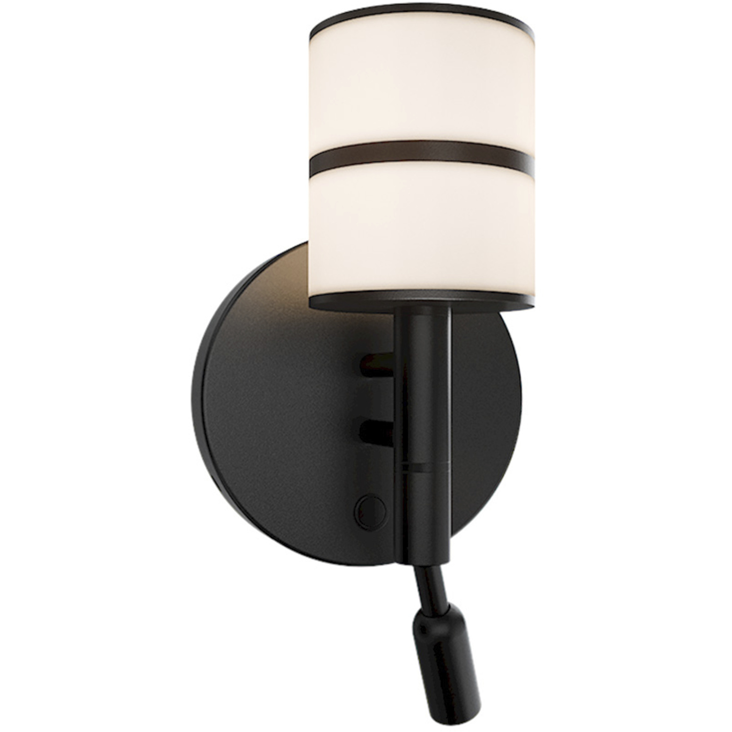 Veer LED 4.75 inch Black Reading Light Wall Light, dweLED