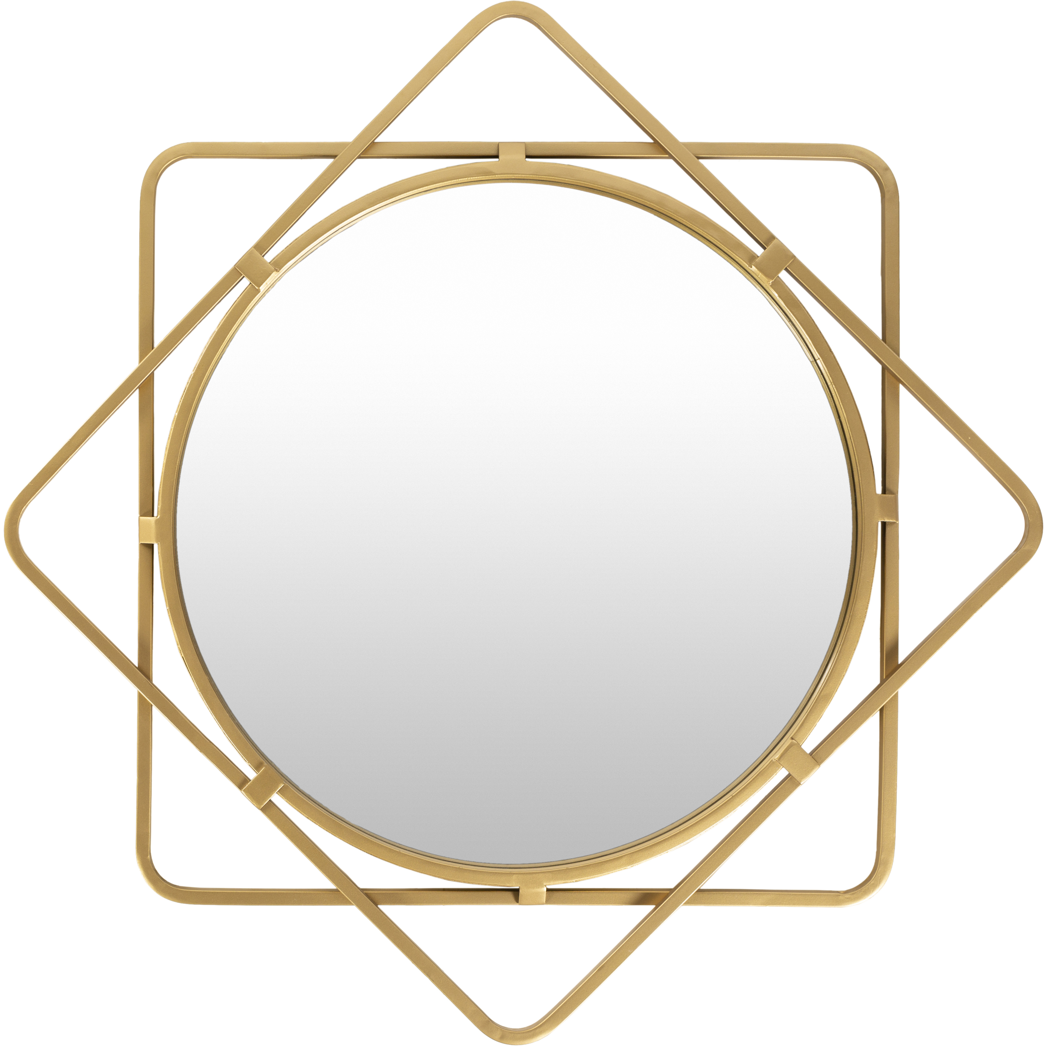 Constance 27.75 X 27.75 inch Light Grey Mirror, Medium