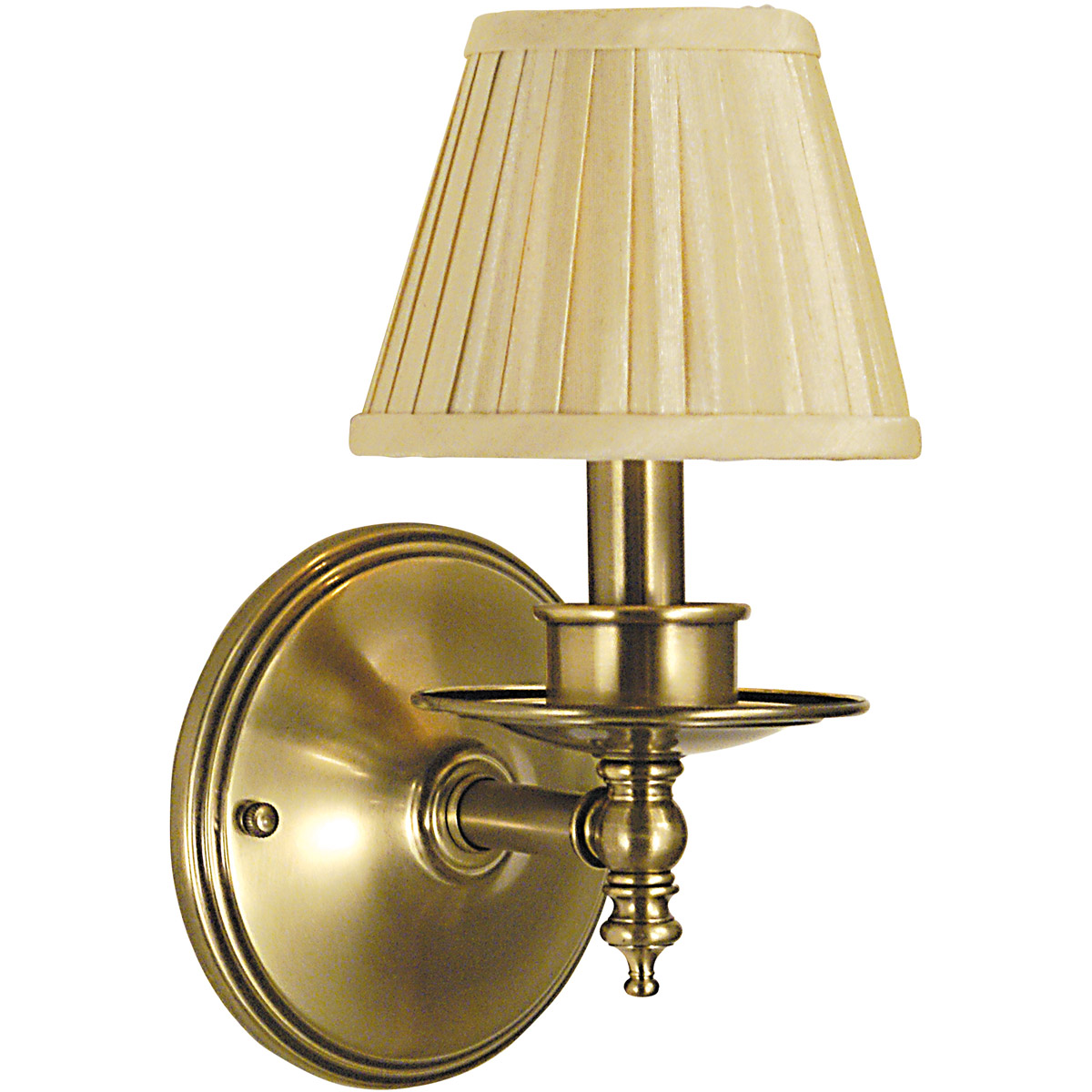 Sheraton 1 Light 5 inch Antique Brass Sconce Wall Light