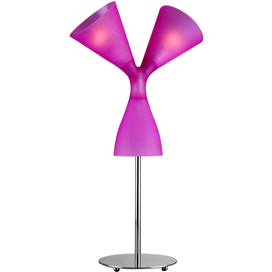 Triptek Chrome Table Lamp Portable Light