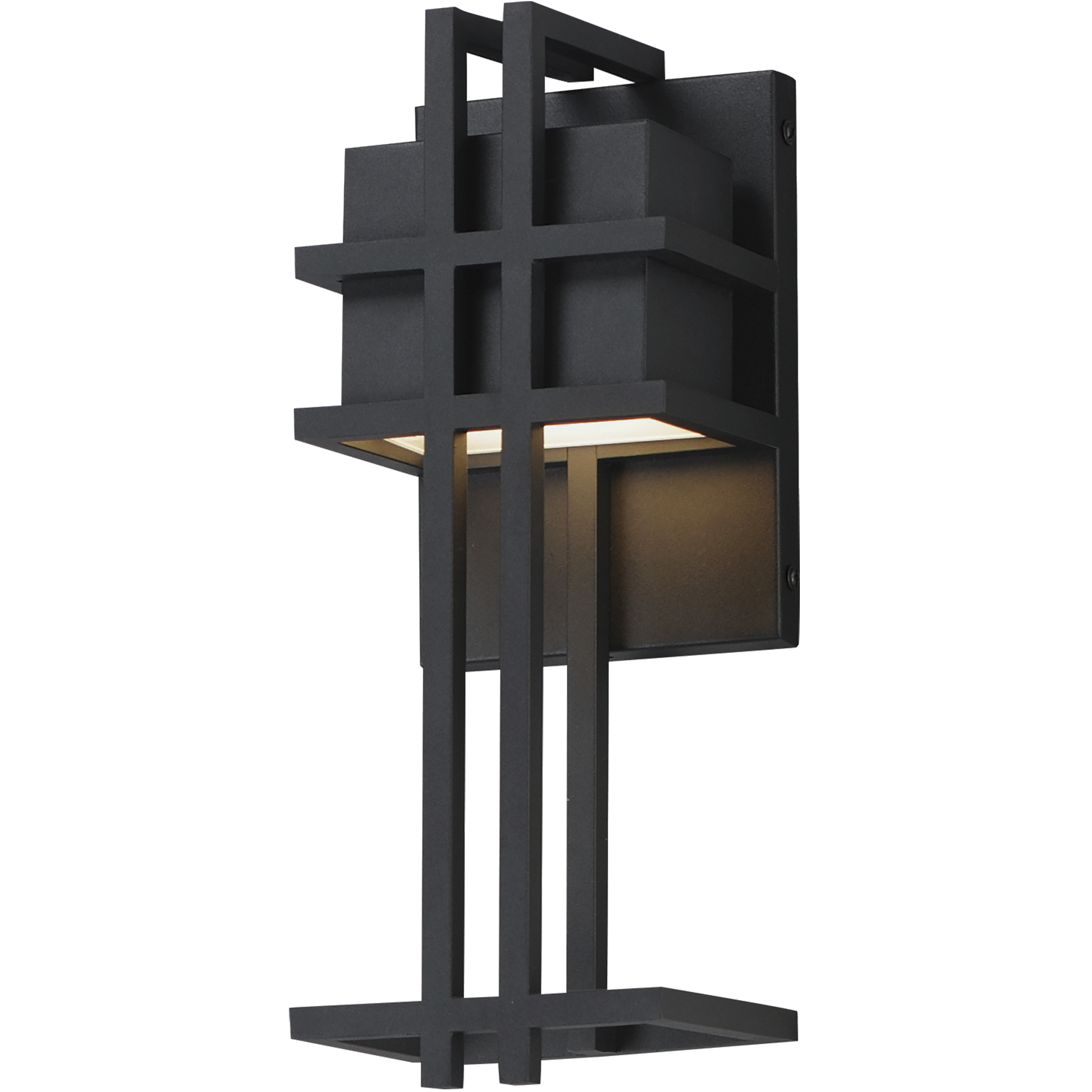 Prairie LED 5 inch Black ADA Wall Sconce Wall Light
