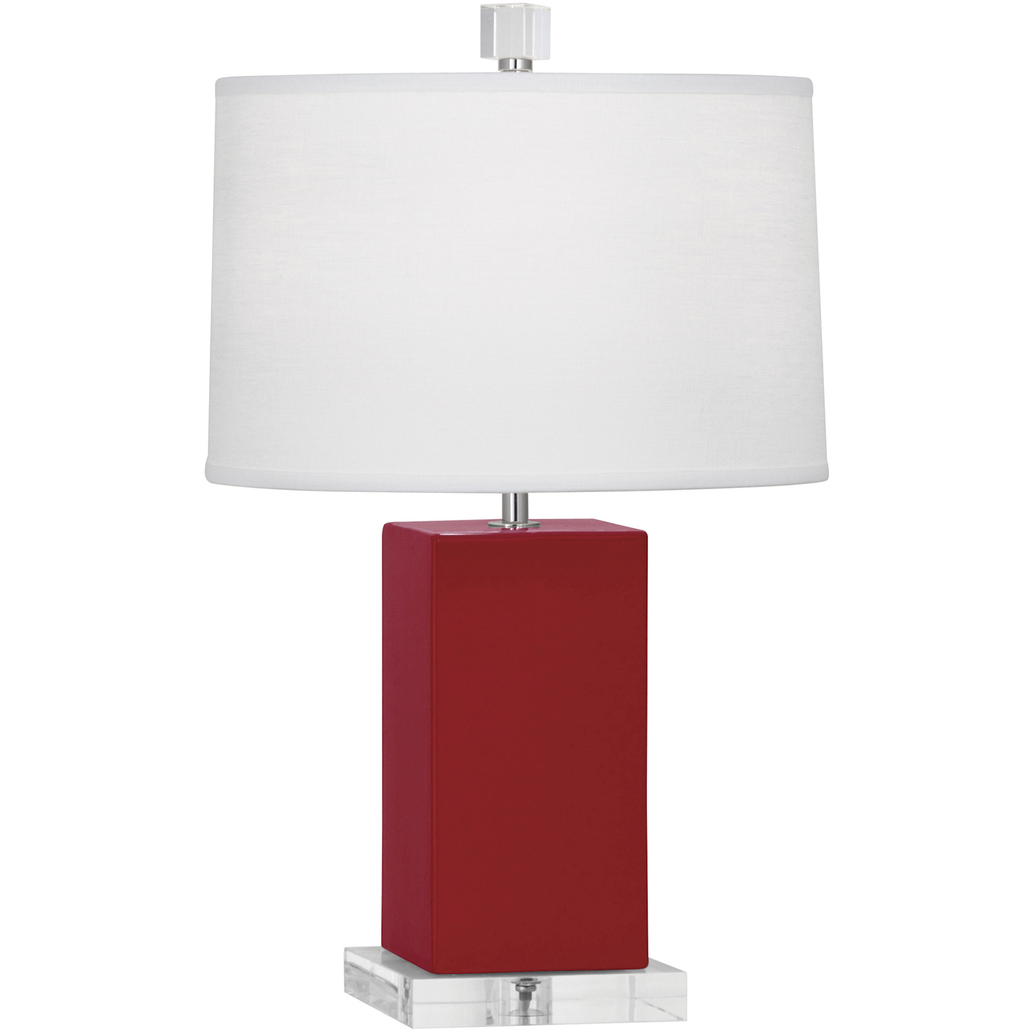 Small Harvey 19.13 inch 60 watt Ruby Red Accent Lamp Portable Light