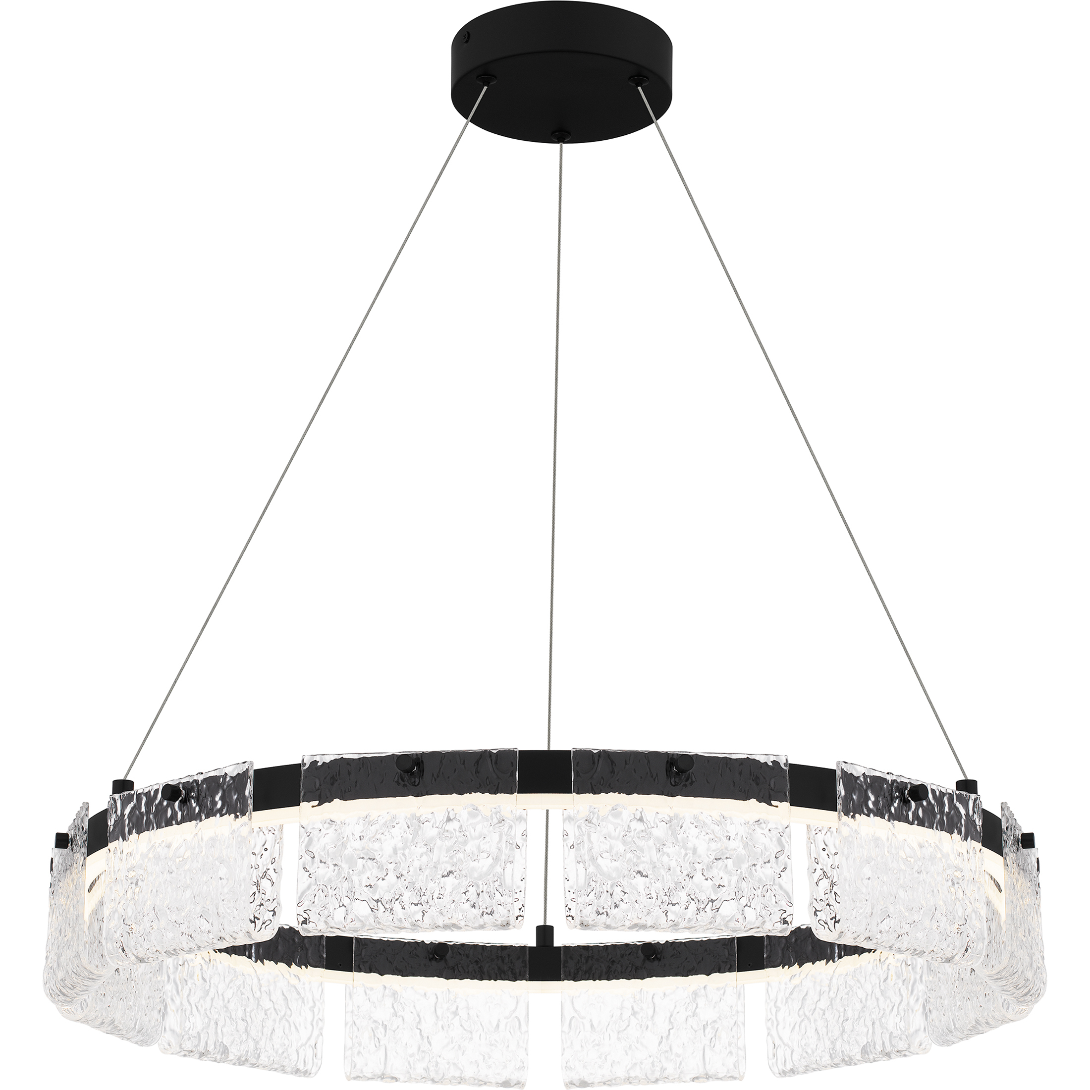 Alice LED 24.75 inch Matte Black Pendant Ceiling Light