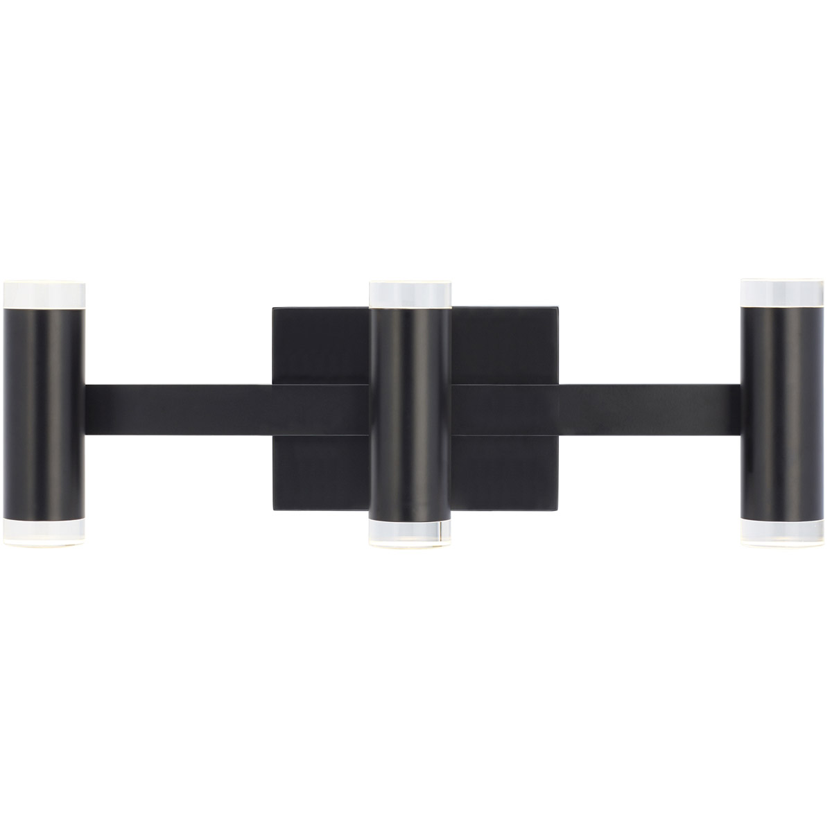Sean Lavin Dobson II LED 19.5 inch Matte Black Bath Light Wall Light in LED 90 CRI 3000K, 3-Lite Shallow, Integrated LED