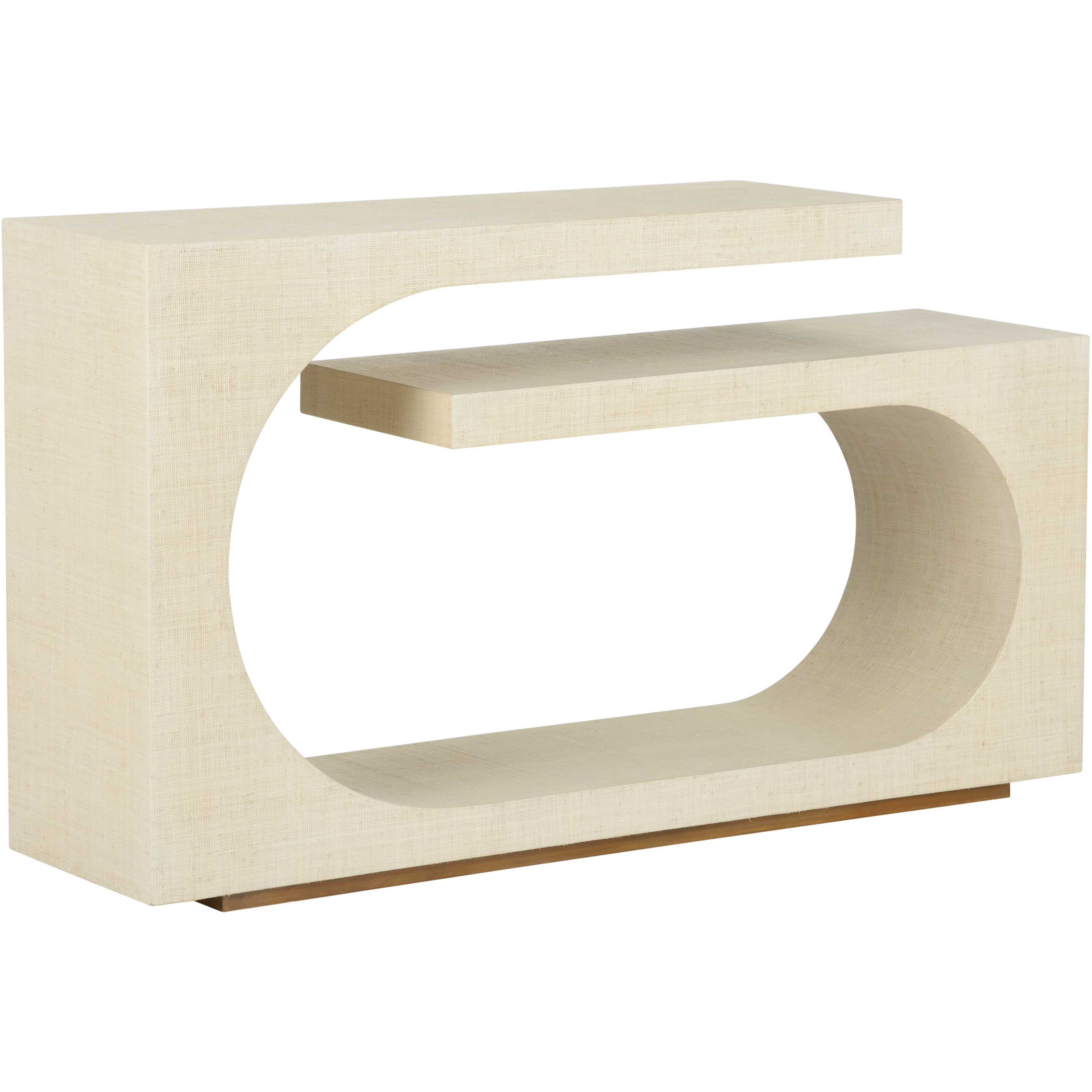 Ocean Drive 54 inch White/Cream Console Table