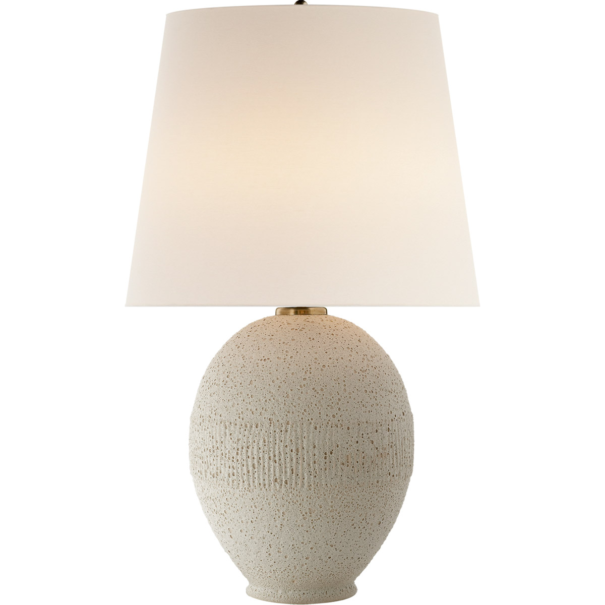 AERIN Toulon 27.25 inch 75 watt Volcanic Ivory Table Lamp Portable Light