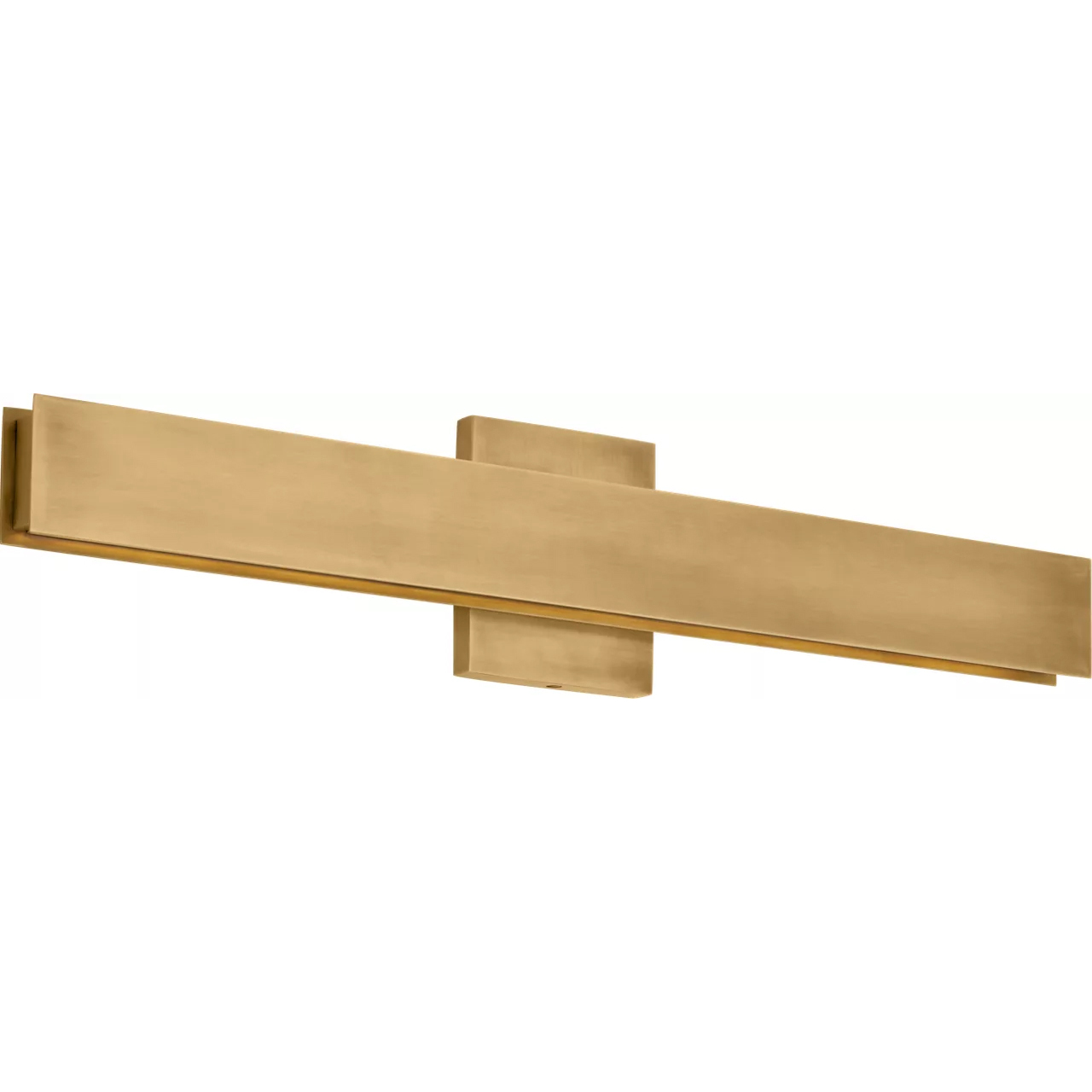 Sean Lavin Bau LED 24 inch Natural Brass Bath Light Wall Light in LED 90 CRI 3000K 277V, Integrated LED