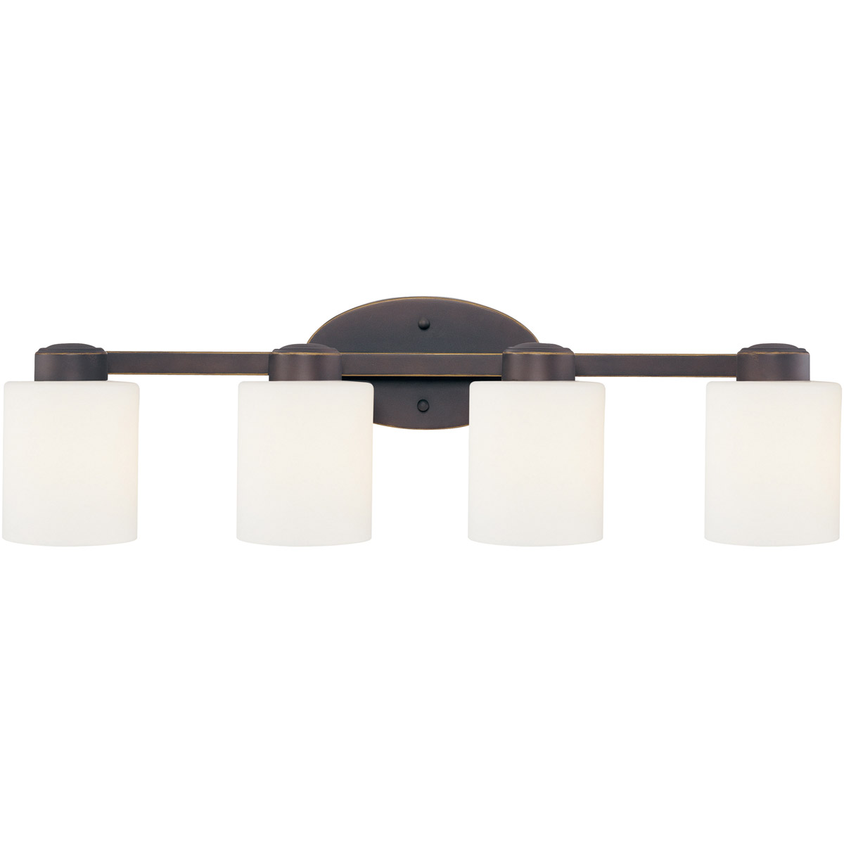 Brookings 4 Light 27 inch Bolivian Bronze Bath Vanity Wall Light