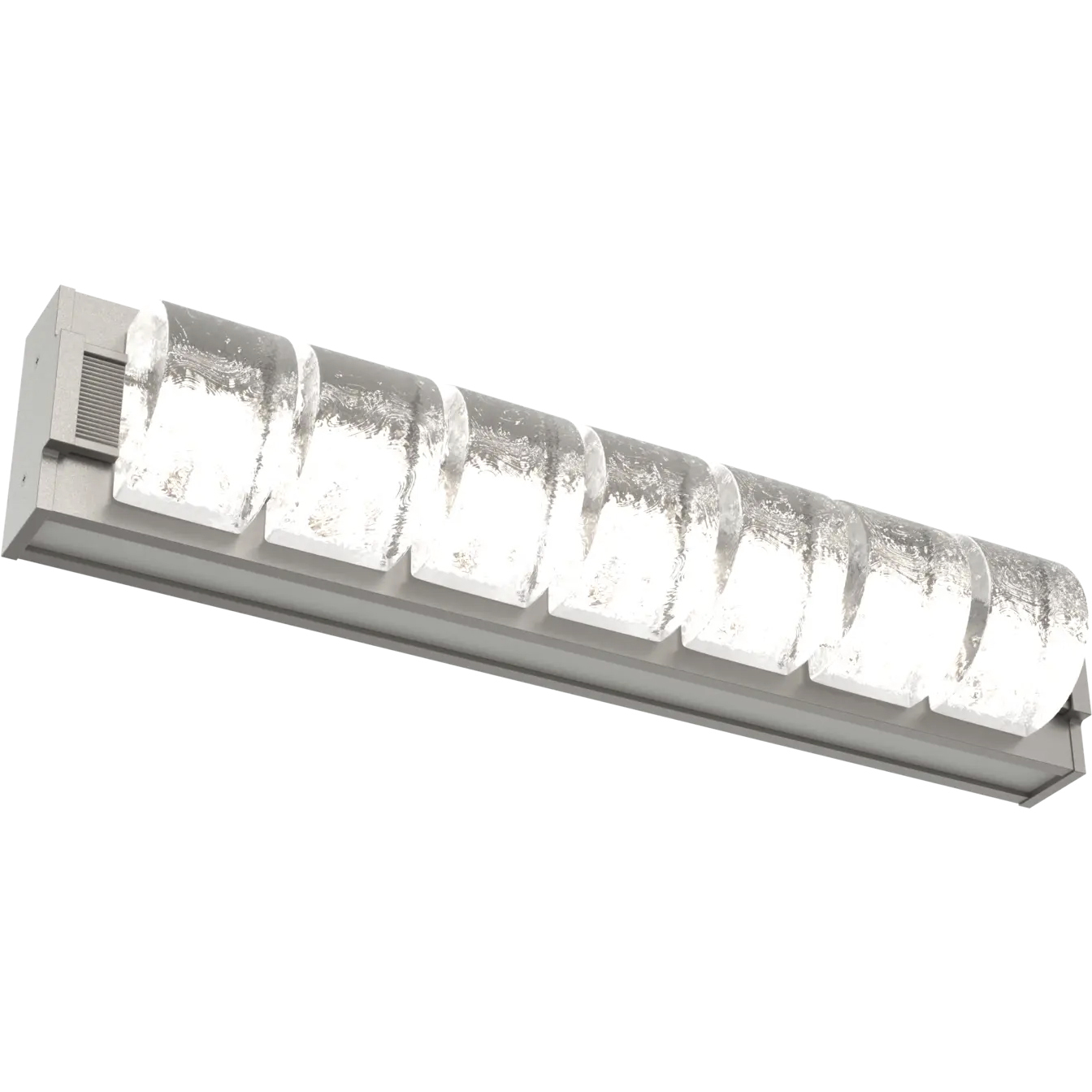 Tessera LED 24.8 inch Metallic Beige Silver with Salt White Vanity Light Wall Light