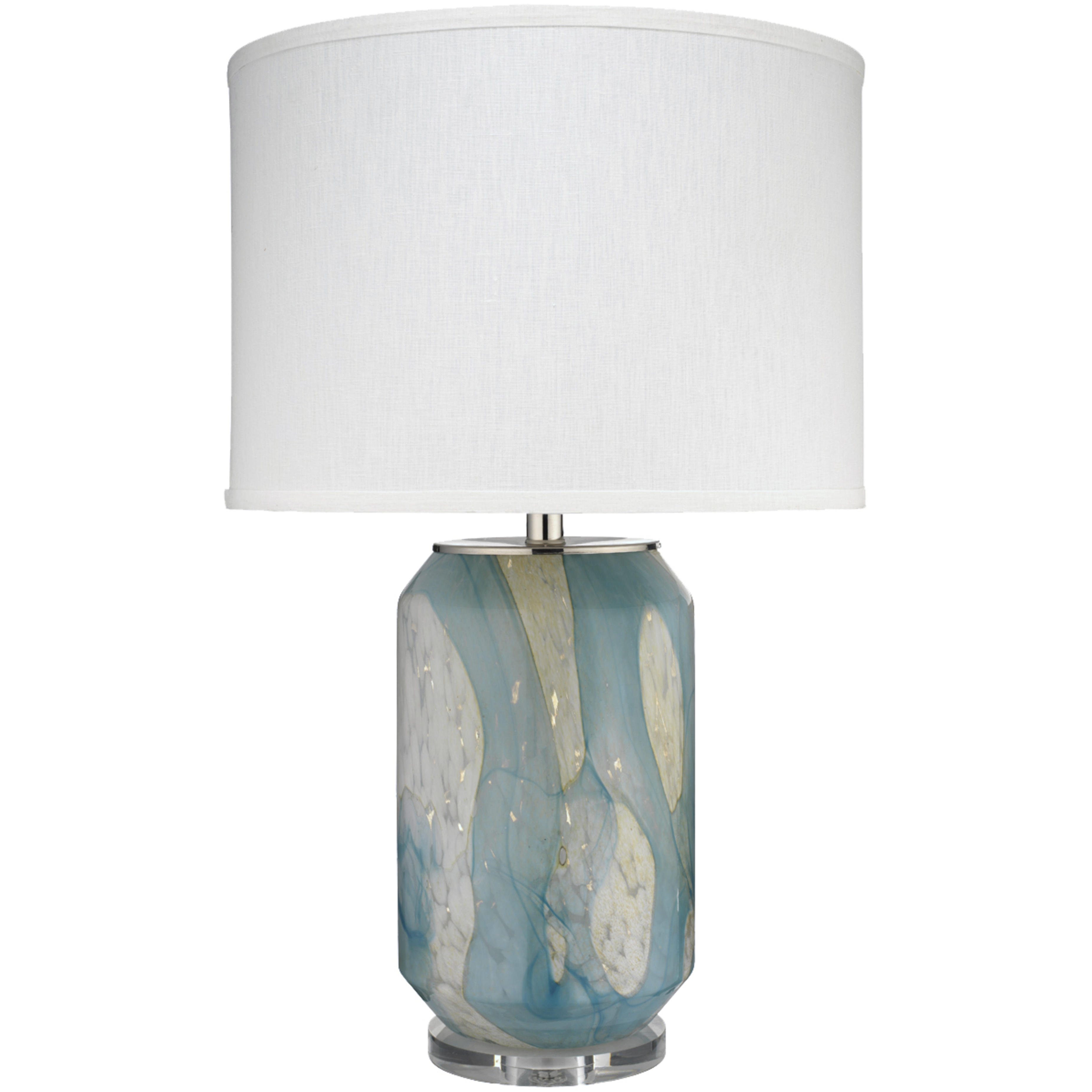 Helen 27.25 inch 150 watt Pale Blue Table Lamp Portable Light