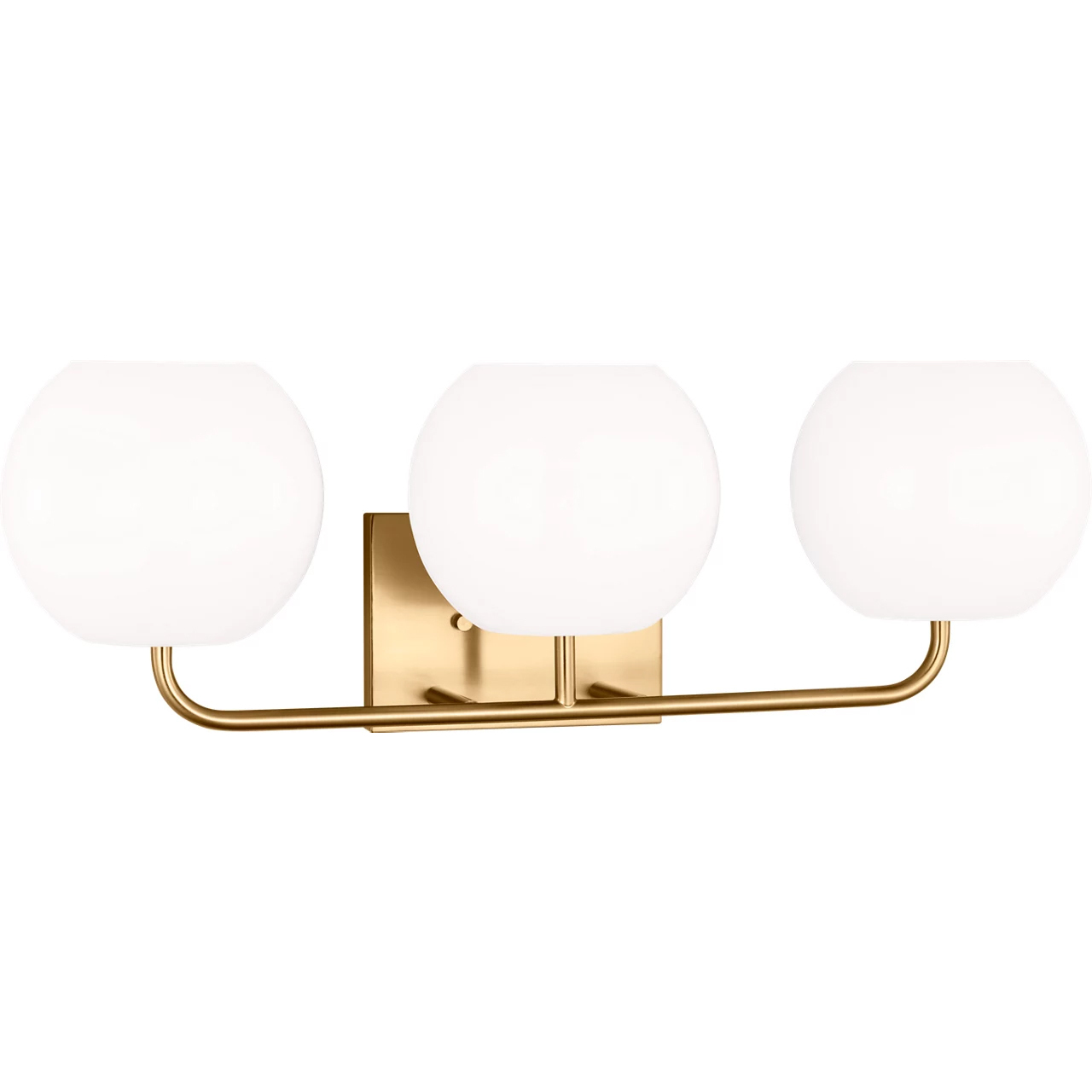 Rory 3 Light 25 inch Satin Brass Wall Bath Fixture Wall Light