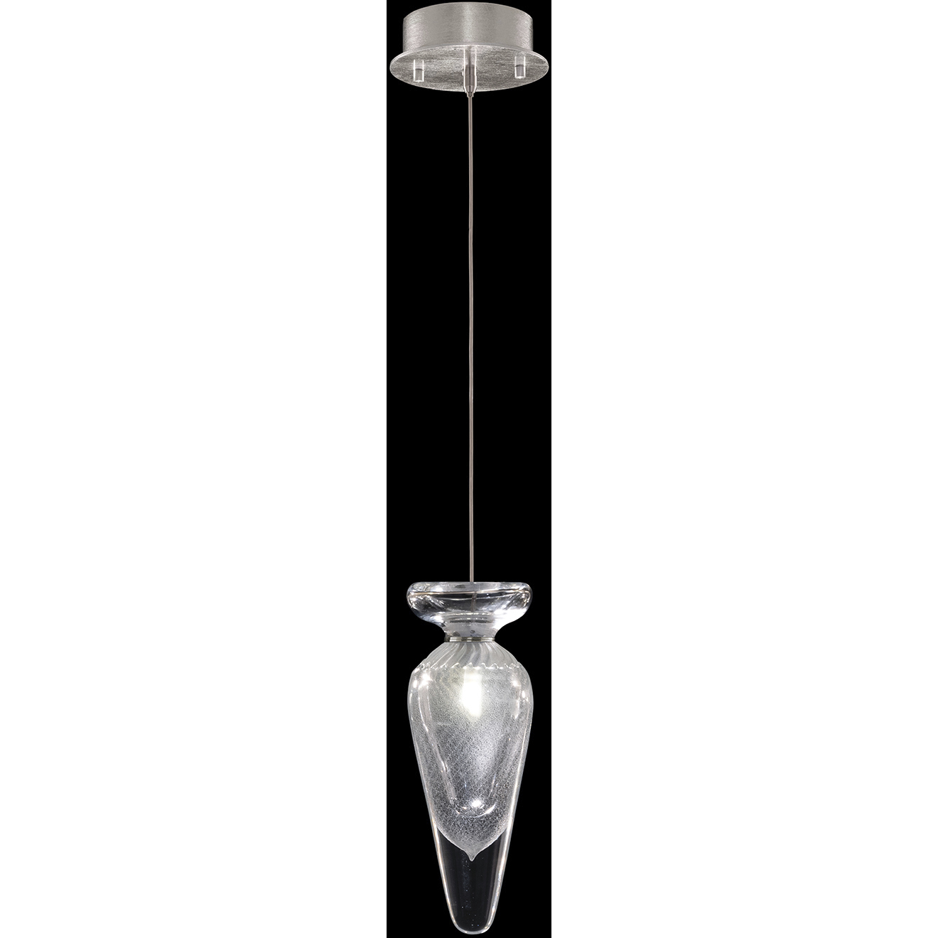 Essence 1 Light 5.5 inch Silver Drop Light Ceiling Light