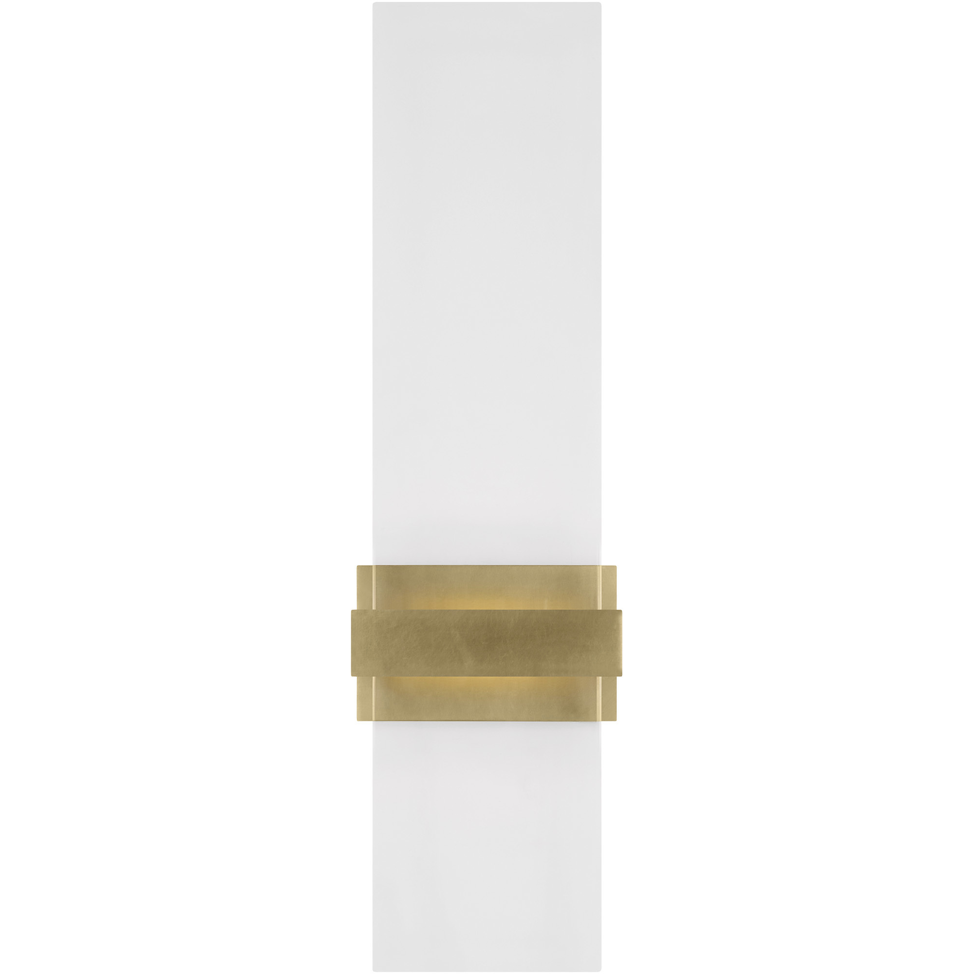 Sean Lavin Flyta LED 3.3 inch Natural Brass ADA Wall Sconce Wall Light in Clear Glass