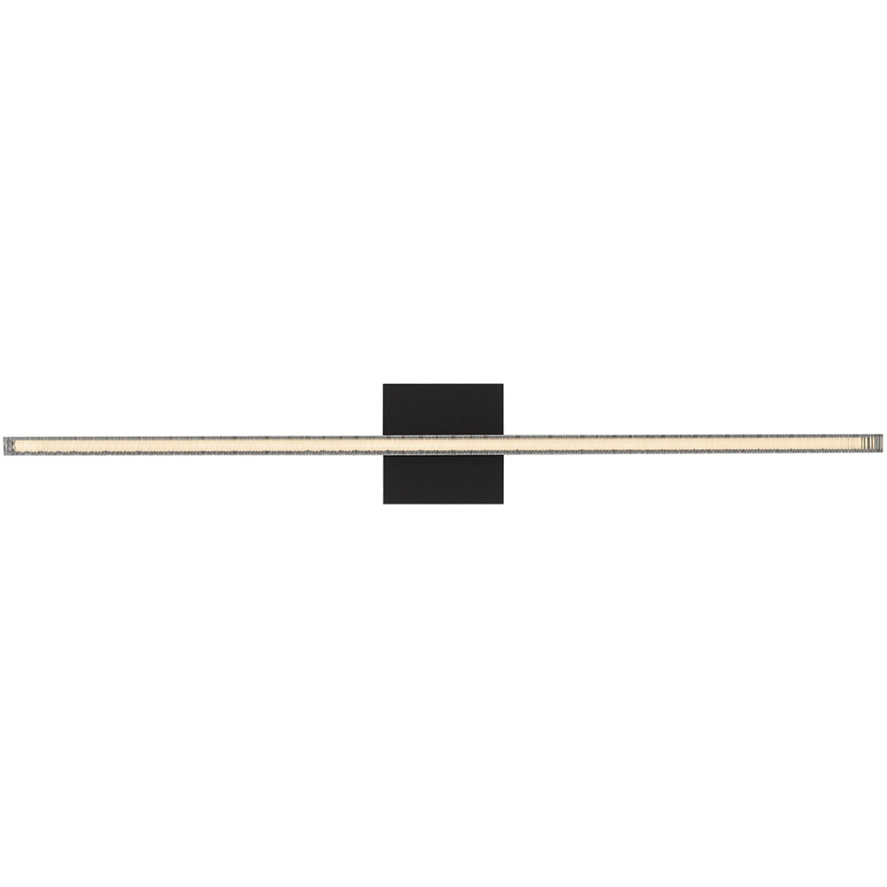Mick De Giulio Serre LED 35.8 inch Nightshade Black Bath Vanity Wall Light