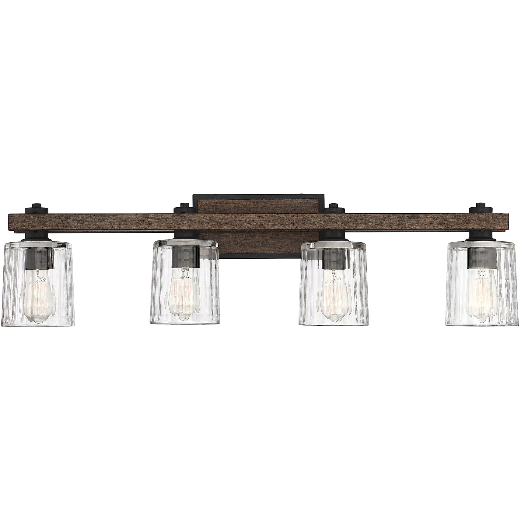 Halifax 4 Light 36 inch Durango Bathroom Vanity Light Wall Light