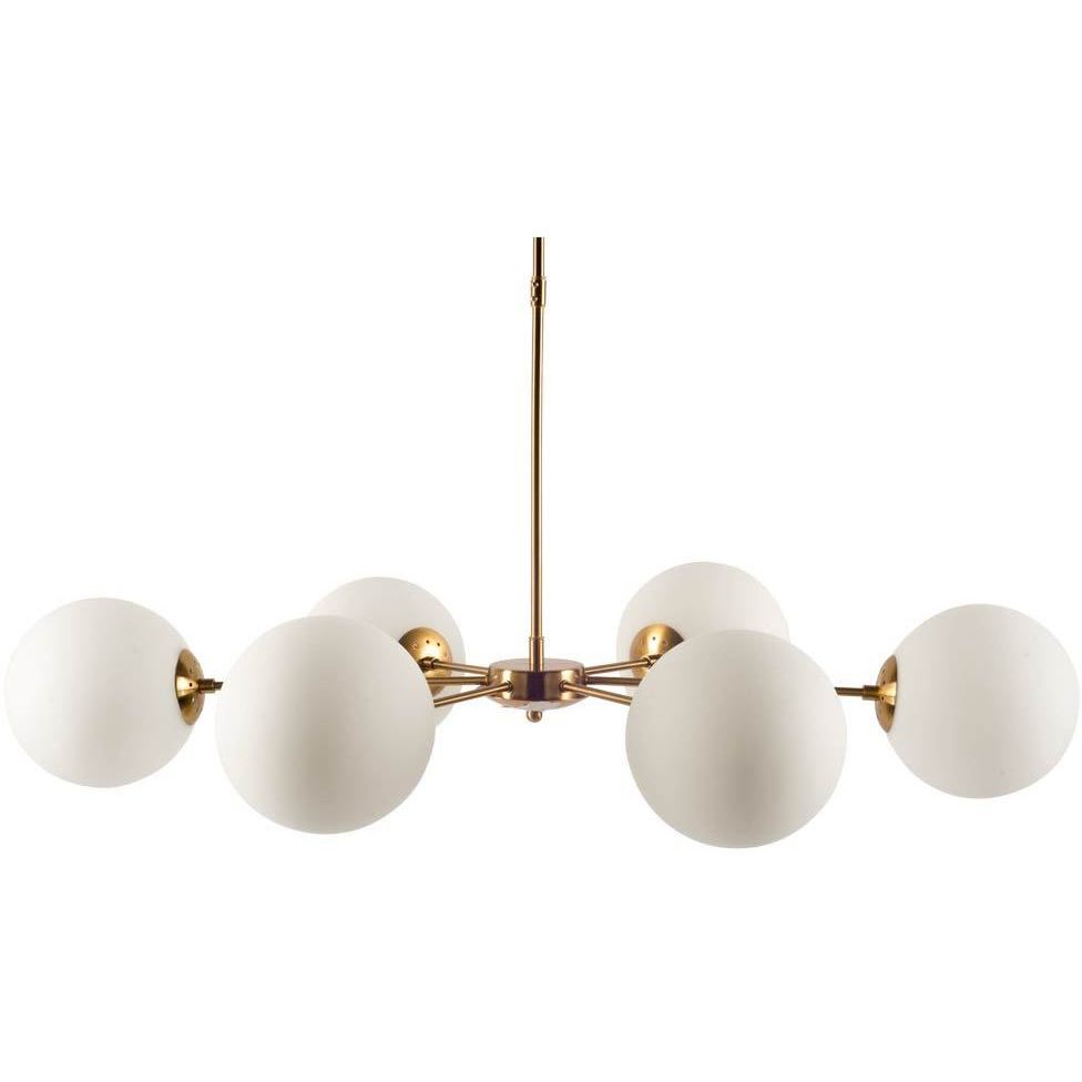 Lahey 44 inch White Chandelier Ceiling Light