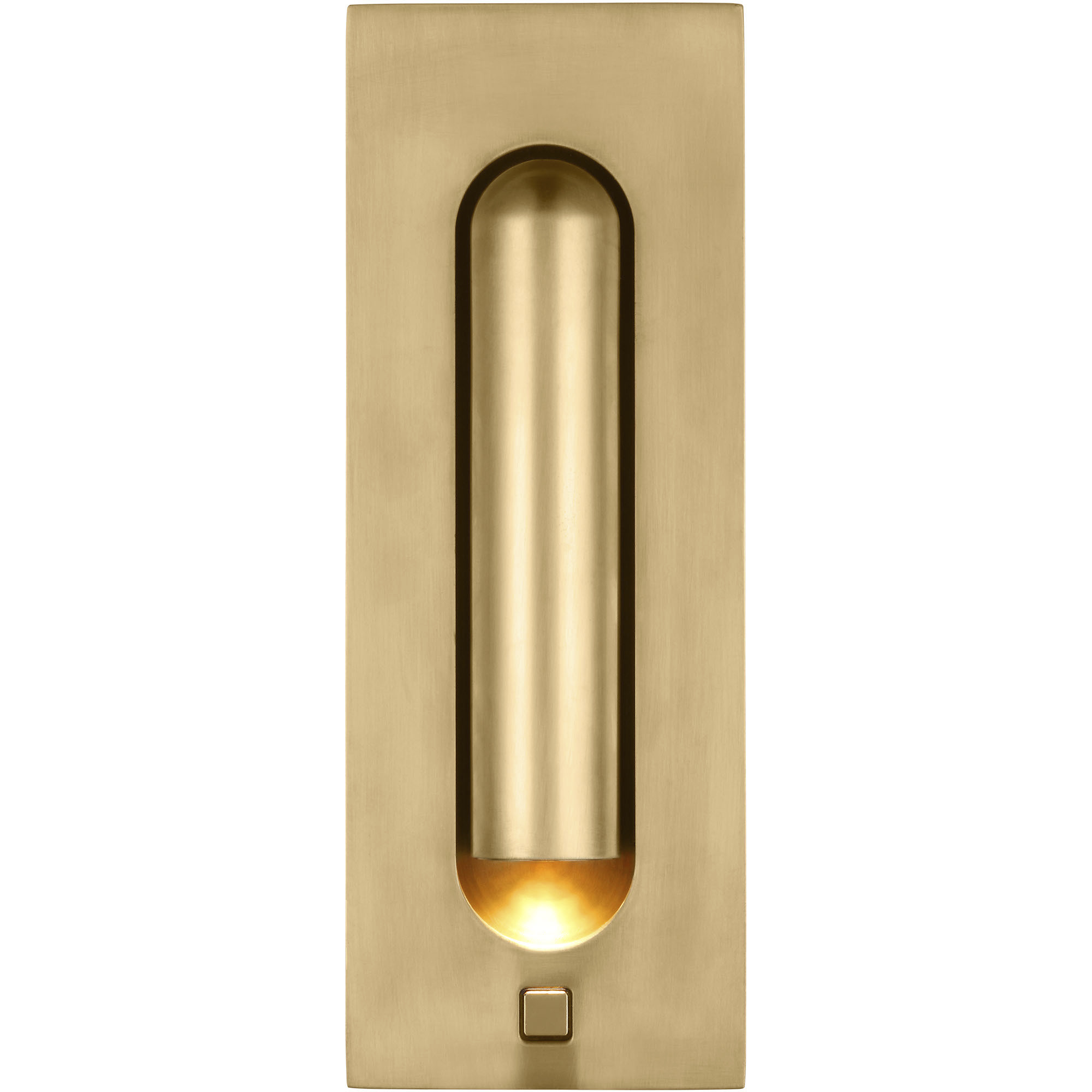 Sean Lavin Ponte LED 0.9 inch Hand Rubbed Antique Brass ADA Task Sconce Wall Light in 120V