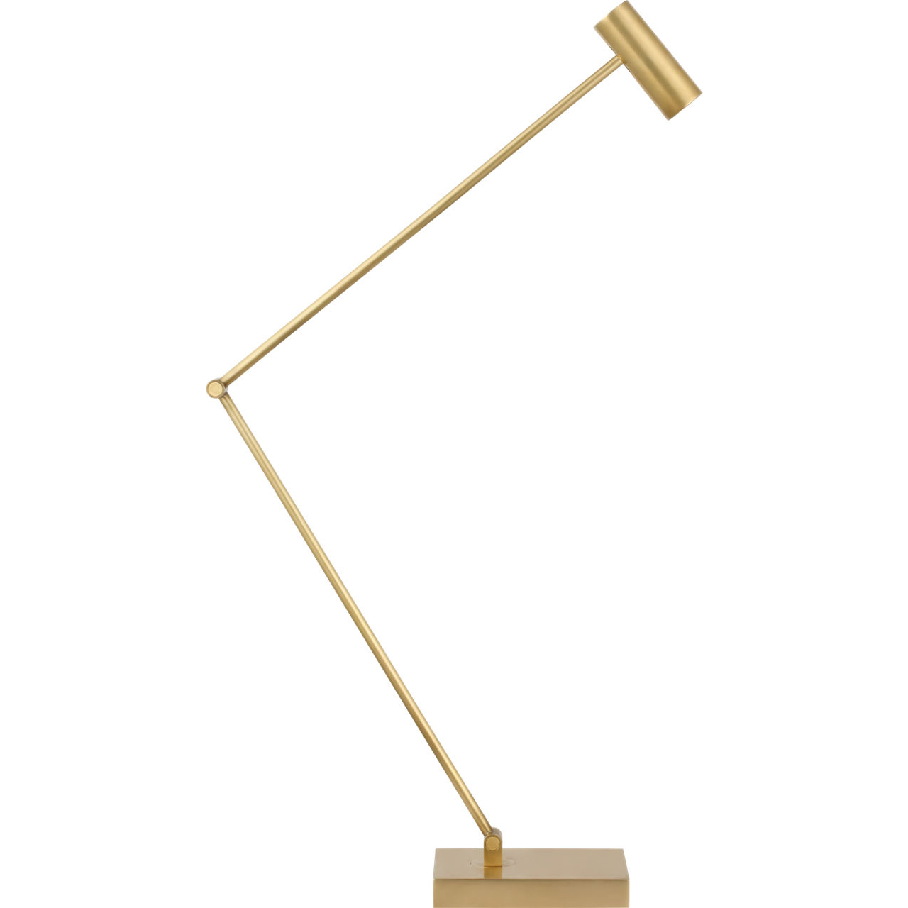 Sean Lavin Ponte 13.5 inch 9 watt Hand Rubbed Antique Brass Table Lamp Portable Light