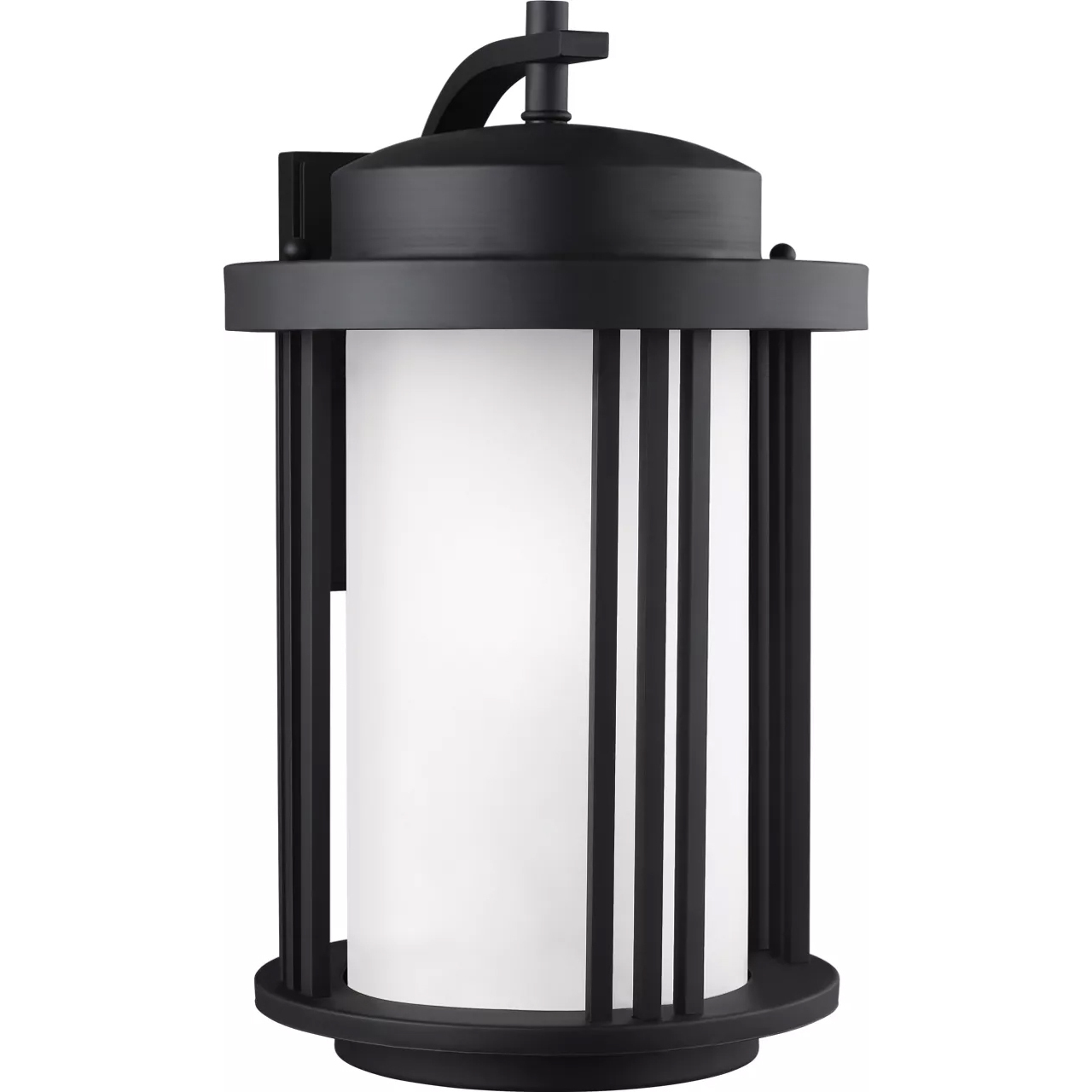 Crowell 1 Light 19.56 inch Antique Bronze Outdoor Wall Lantern, Large