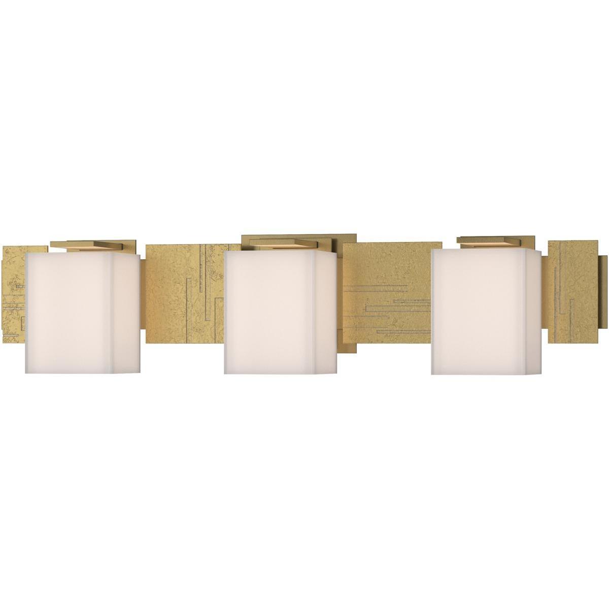Impressions 3 Light 27.5 inch Modern Brass Sconce Wall Light