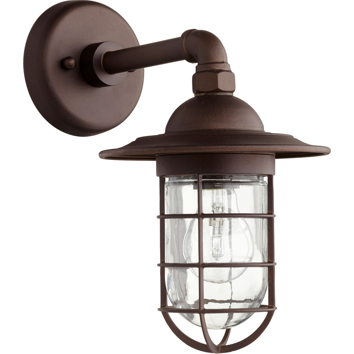 Bowery 1 Light 7.5 inch Oiled Bronze Wall Sconce Wall Light