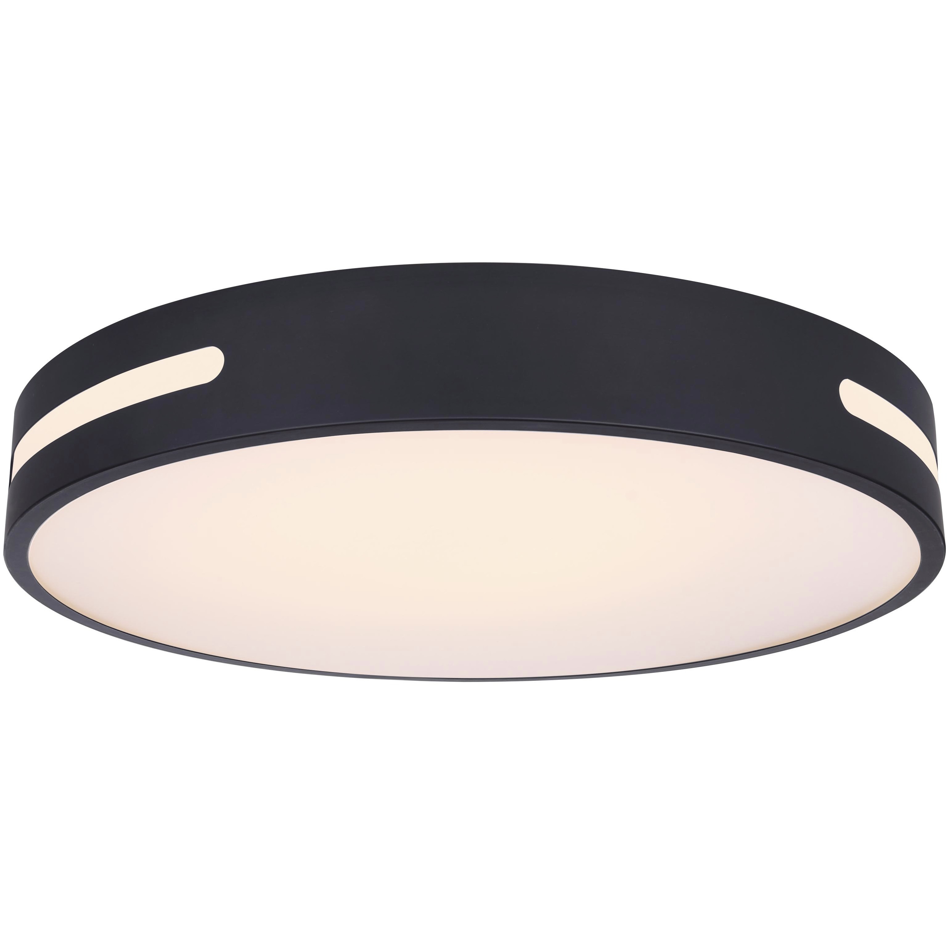 Niven LED 20 inch Black Flush Mount Ceiling Light