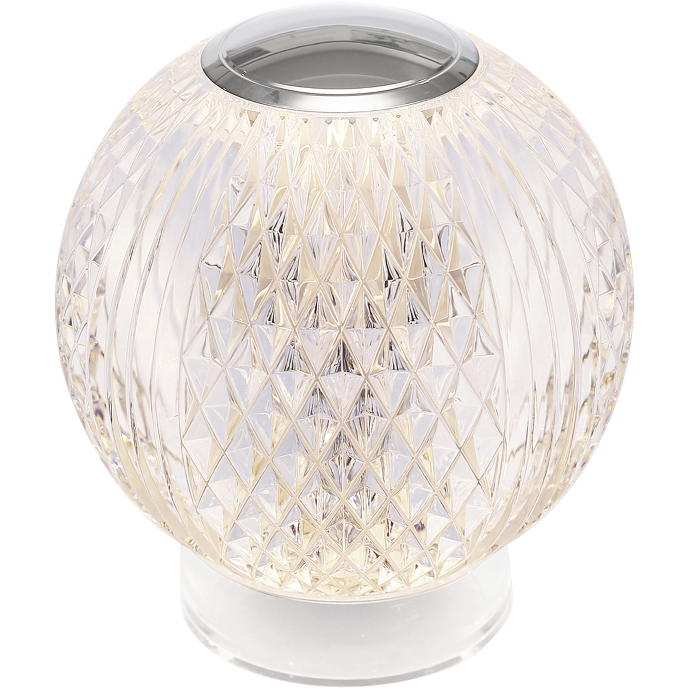 Marni 4.25 inch 2 watt Polished Nickel Table Lamp Portable Light