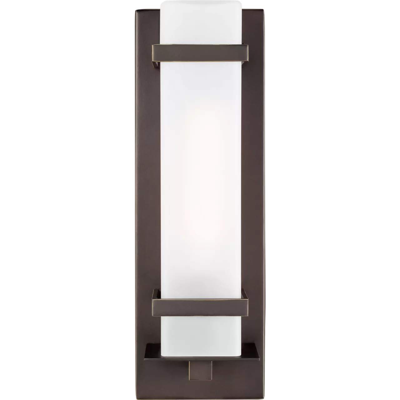 Alban 1 Light 14 inch Antique Bronze Outdoor Wall Lantern, Small