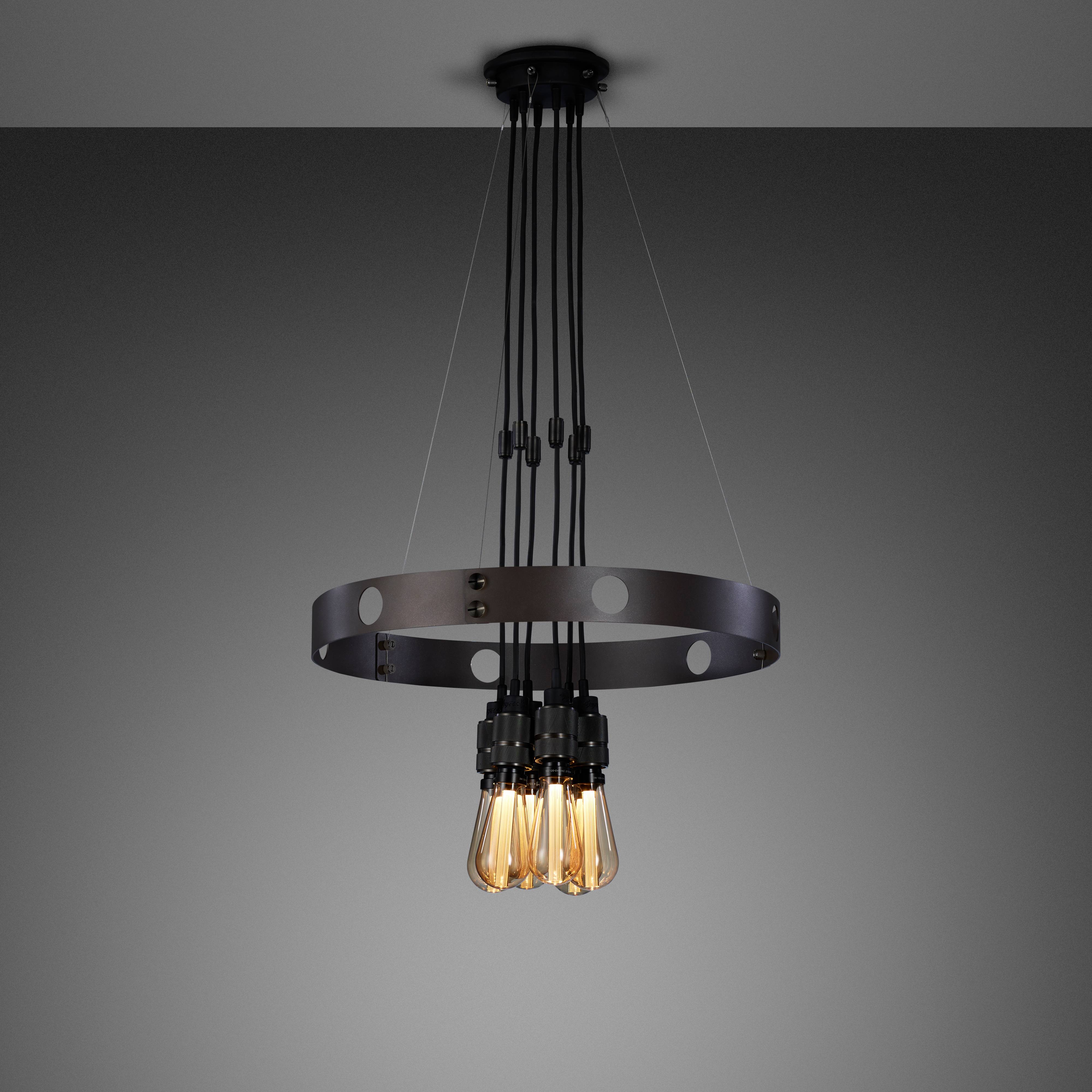 Hero LED 31.5 inch Graphite / Smoked Bronze Chandelier Ceiling Light