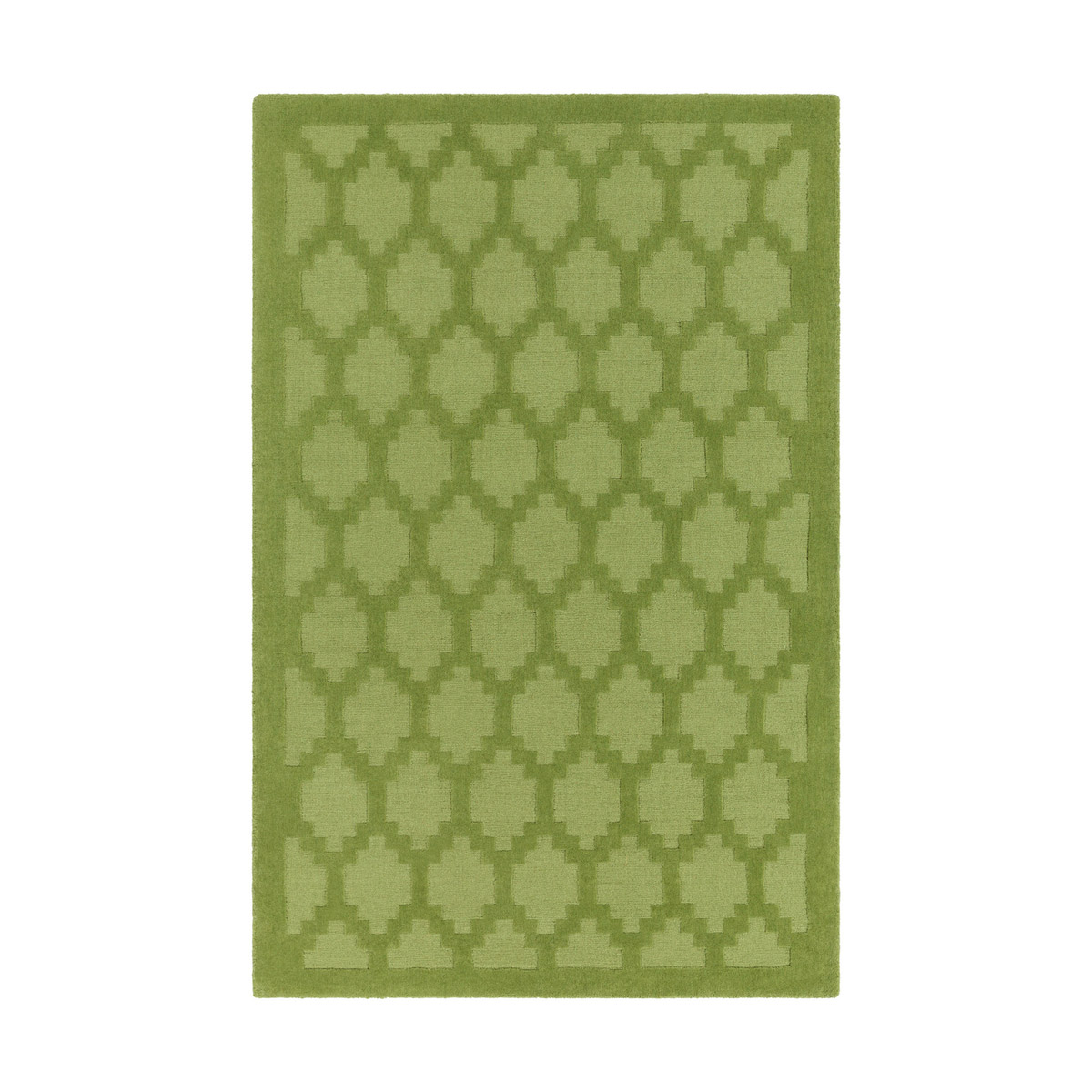 Metro 168 X 27 inch Lime Indoor Runner, Runner