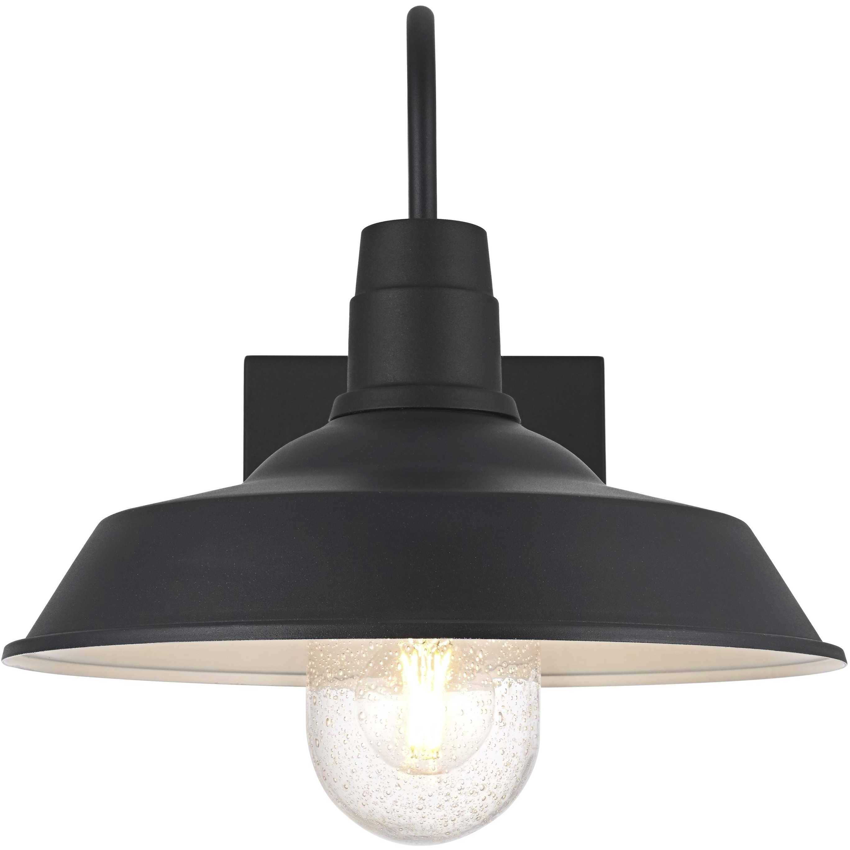 Rayan 1 Light 15 inch Black Outdoor Wall Sconce