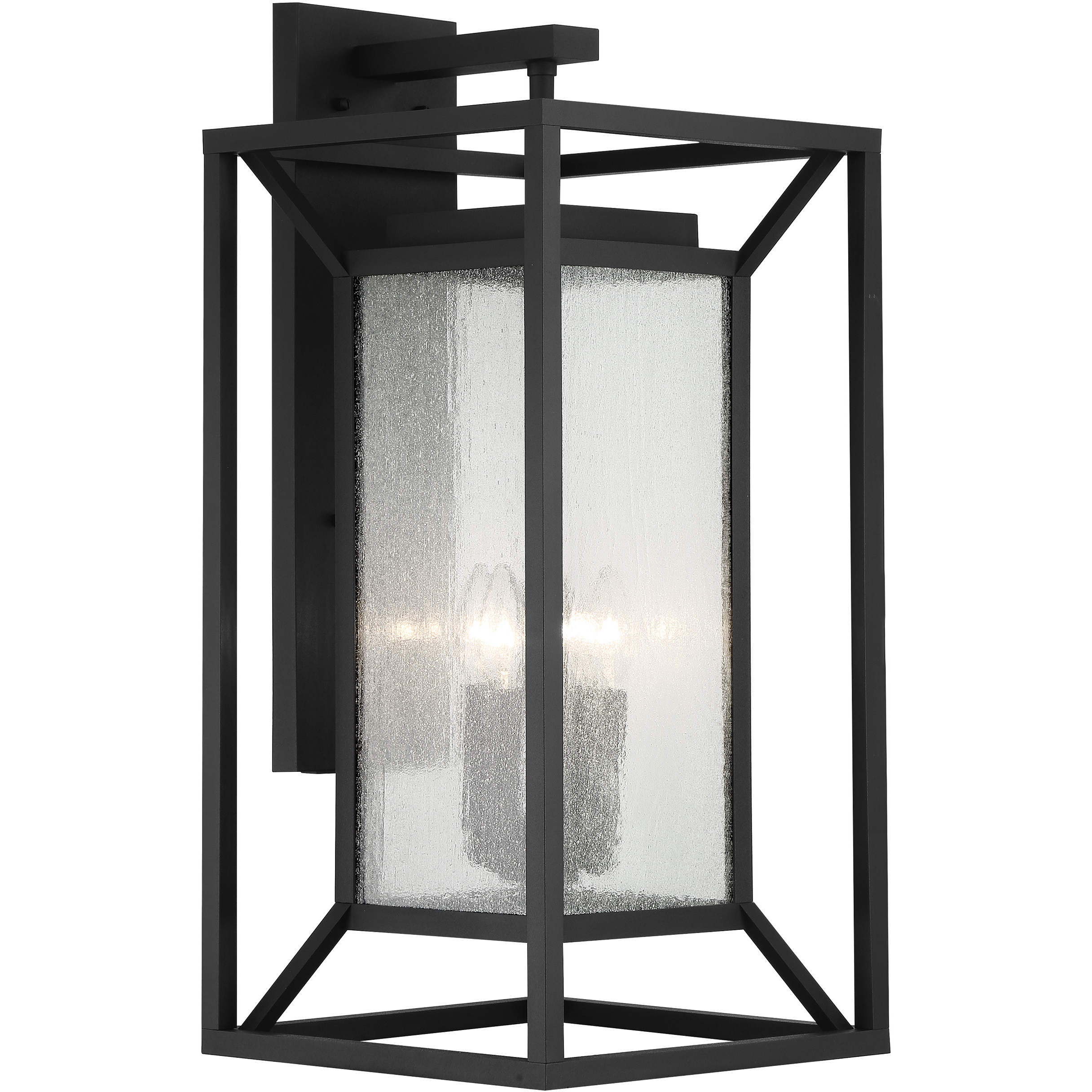 Harbor View 4 Light 25 inch Sand Coal Outdoor Wall Mount, Great Outdoors