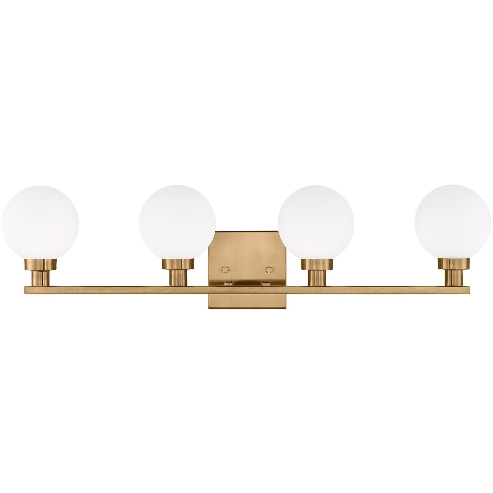 Sean Lavin Clybourn 4 Light 30.13 inch Satin Brass Bath Vanity Wall Light