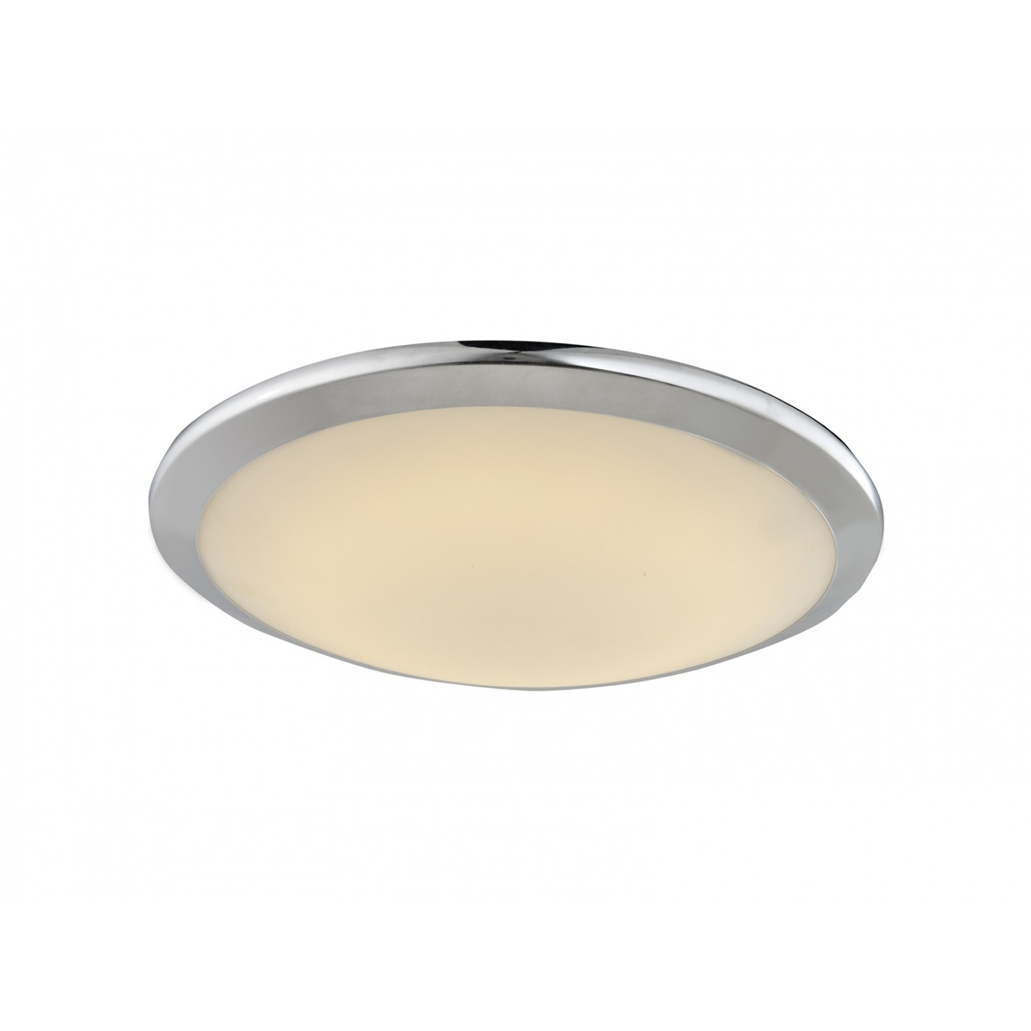 Cermack St. LED 12 inch Polished Chrome Flush Mount Ceiling Light