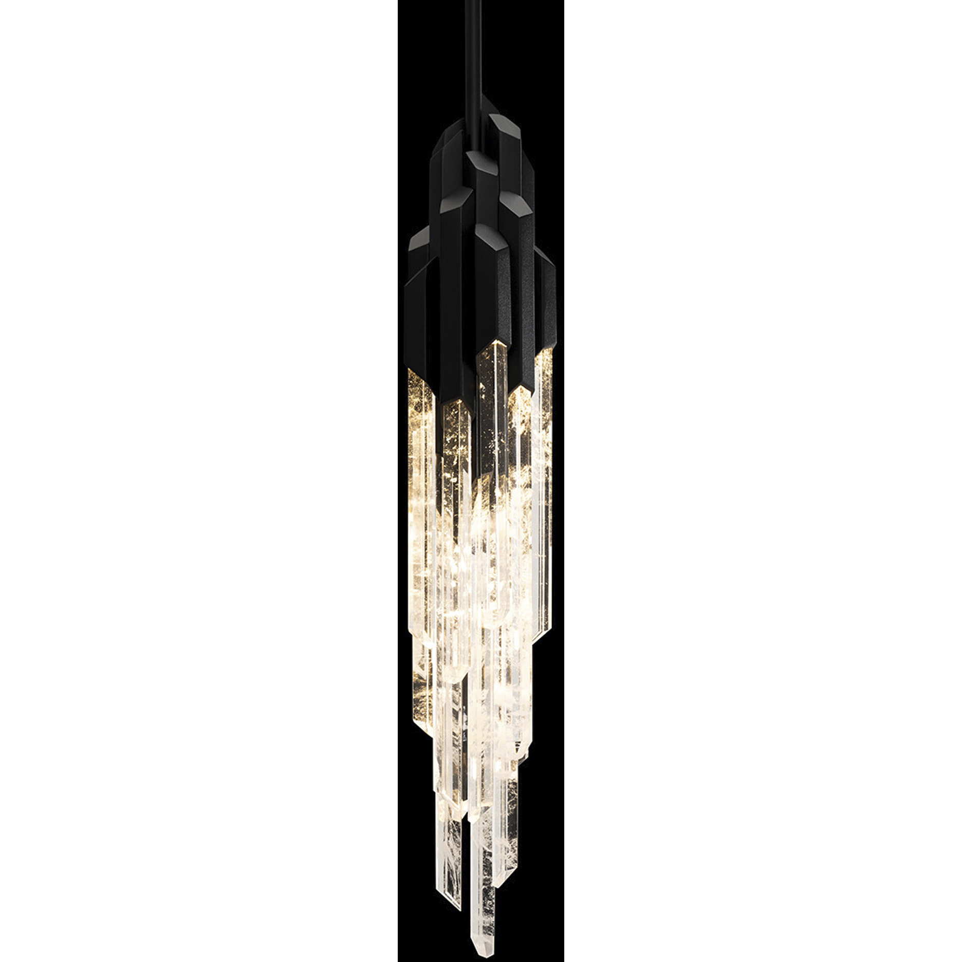 Beyond Organza LED 3.5 inch Black Pendant Ceiling Light