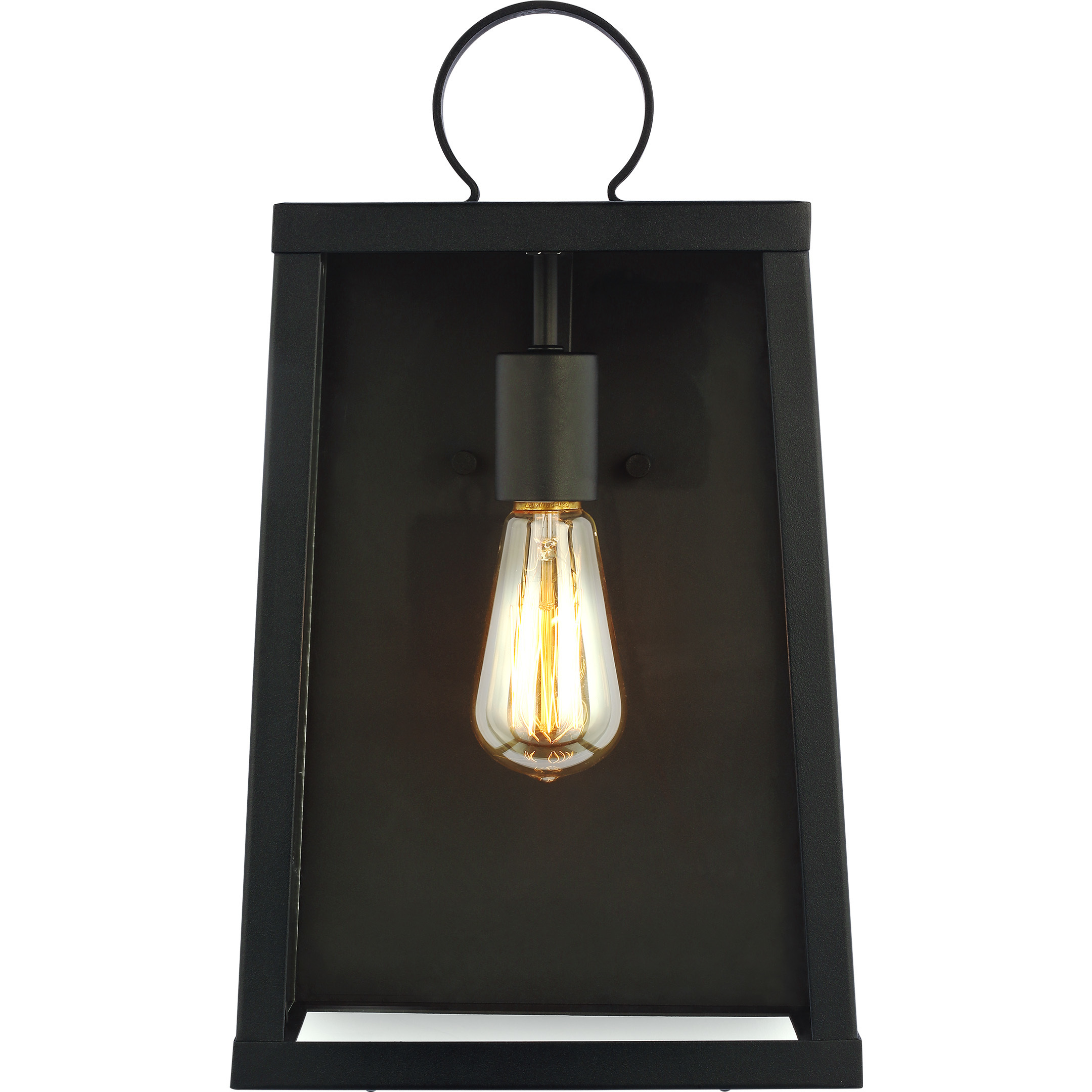 Marinus 1 Light 15.5 inch Black Outdoor Wall Lantern