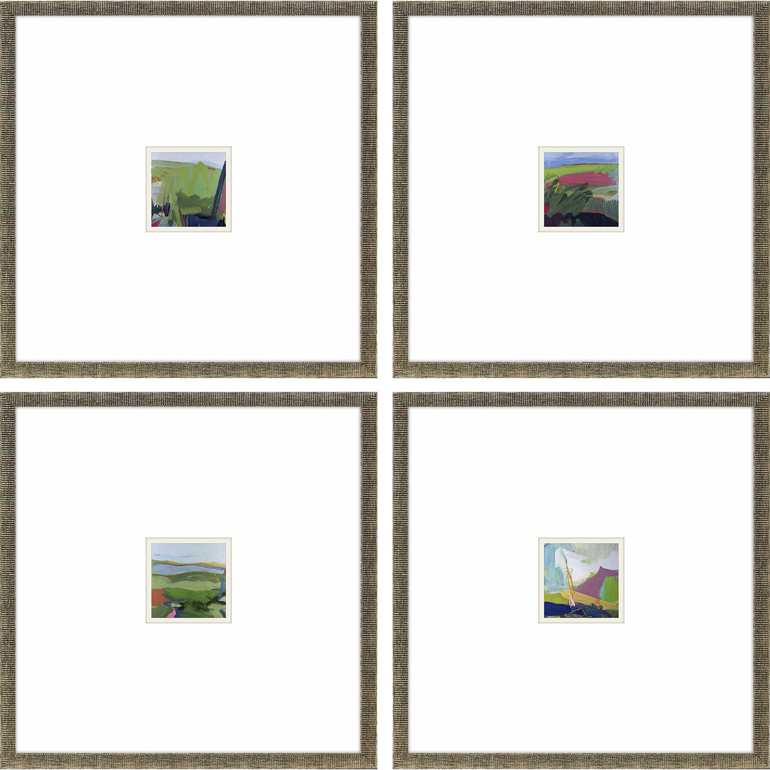 Maker of All Things Blue and Green and Pink and Purple Framed Art