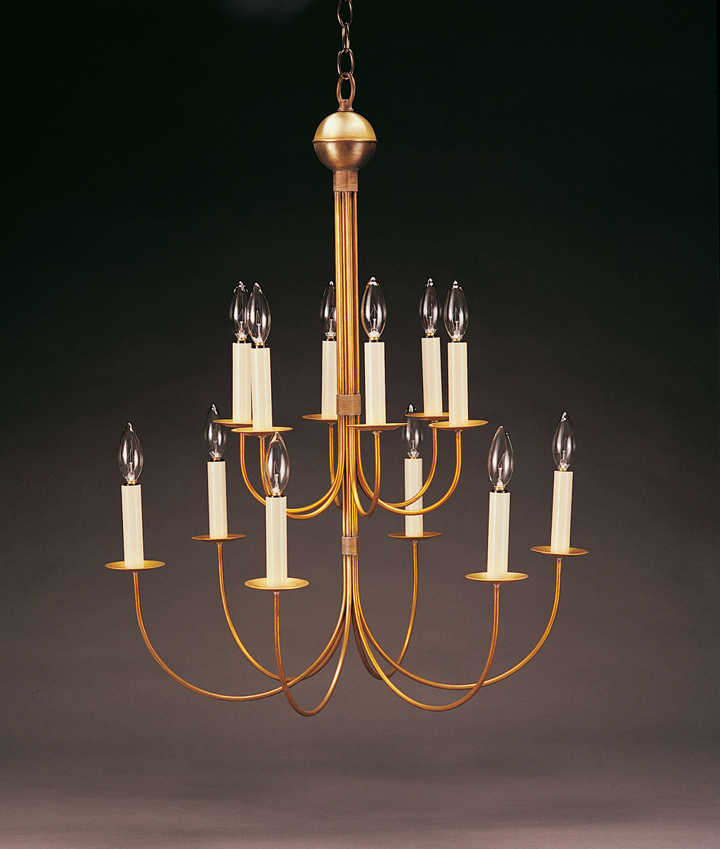 Hunter 1 Light 24 inch Verdi Gris Chandelier Ceiling Light