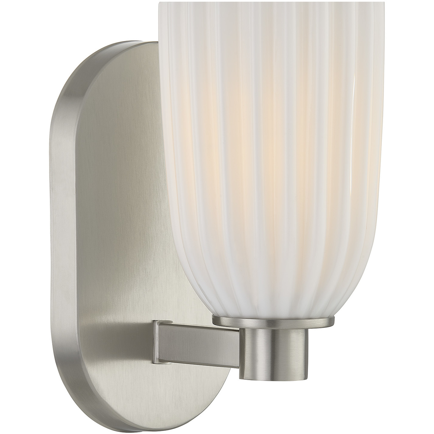 Baldwin 1 Light 4.5 inch Satin Nickel Wall Sconce Wall Light, Essentials