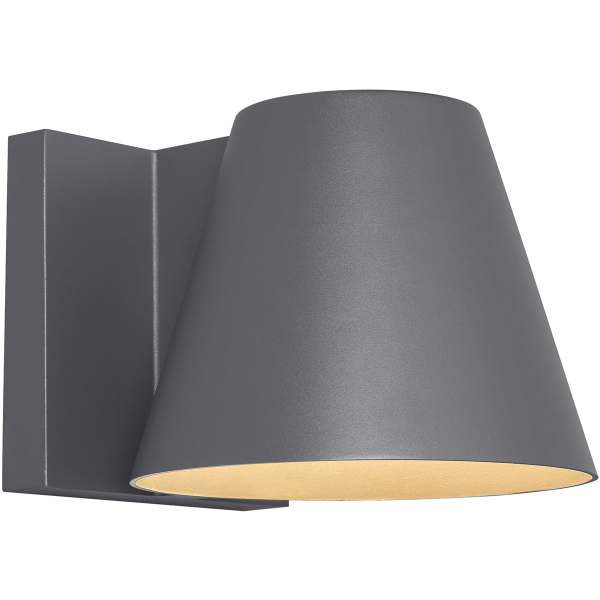 Sean Lavin Bowman LED 6 inch Charcoal Outdoor Wall Light in LED 80 CRI 3000K 120V, Integrated LED