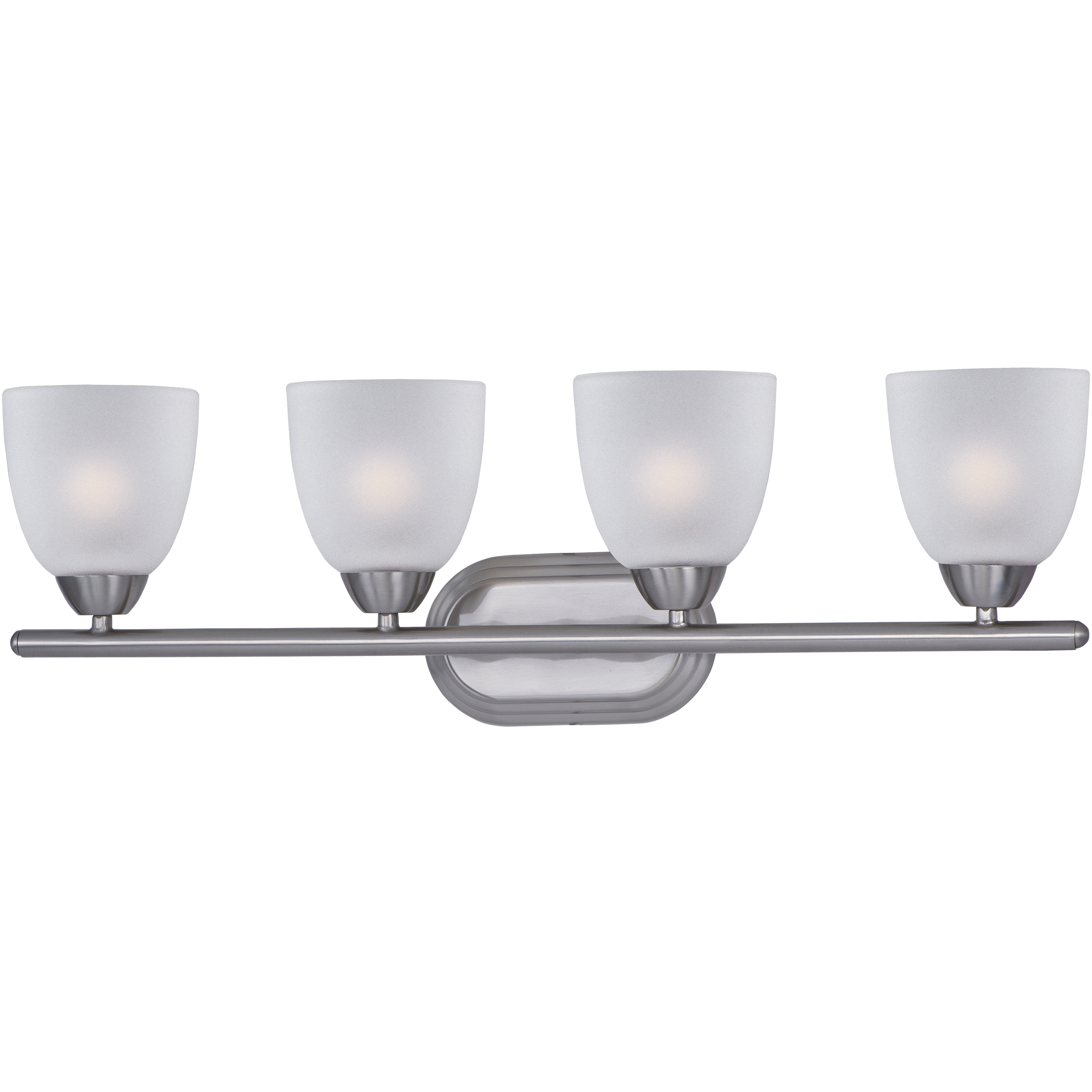 Axis 4 Light 28.5 inch Satin Nickel Bath Vanity Wall Light