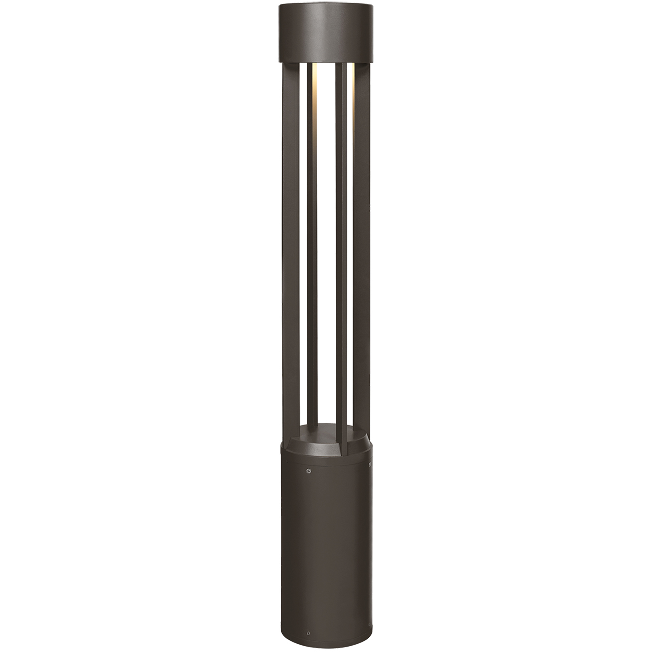Sean Lavin Turbo 120 26.3 watt Bronze Outdoor Bollard in LED 80 CRI 4000K, 40 Degree, In-Line Fuse, 120V-277V, Integrated LED